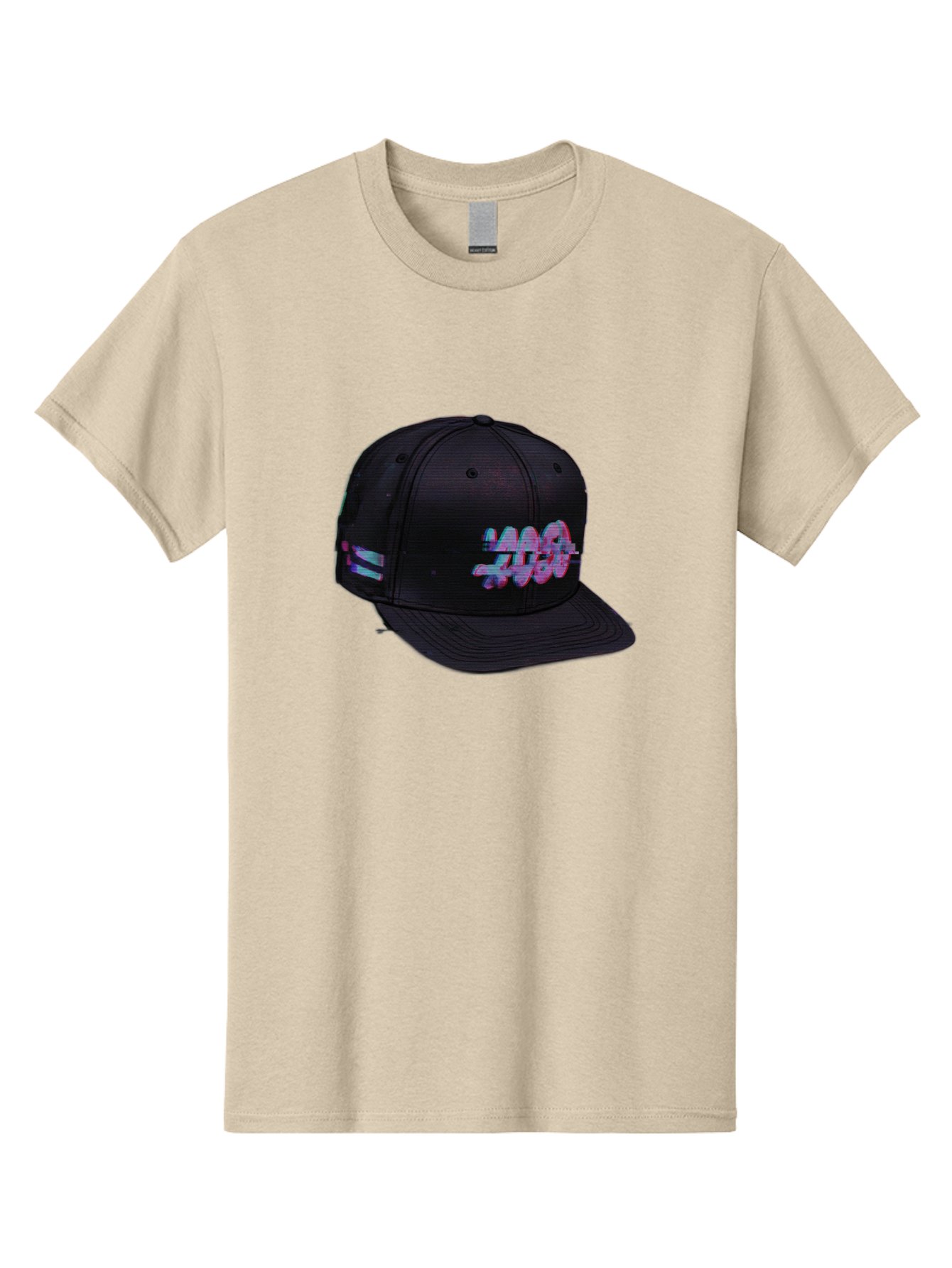 Mad-Club Men'S Graphic Tee, 100% Cotton, Comfortable Casual Summer Wear, Machine Washable, Nasa Baseball Cap, Black Hat, Space Agency Logo, Pastel Colors, Futuristic Design, Streetwear Fashion, Casual Style, Trendy Accessory Bad288