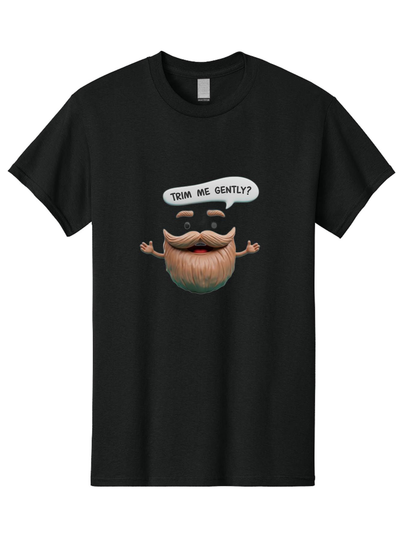 Onion-With-Mustache Men'S Graphic Tee, 100% Cotton, Comfortable Casual Summer Wear, Machine Washable, Onion With A Face, Humorous Illustration, Cartoon Character, Funny Vegetable, Whimsical Design, Quirky Art, Beard And Mustache, Bad383