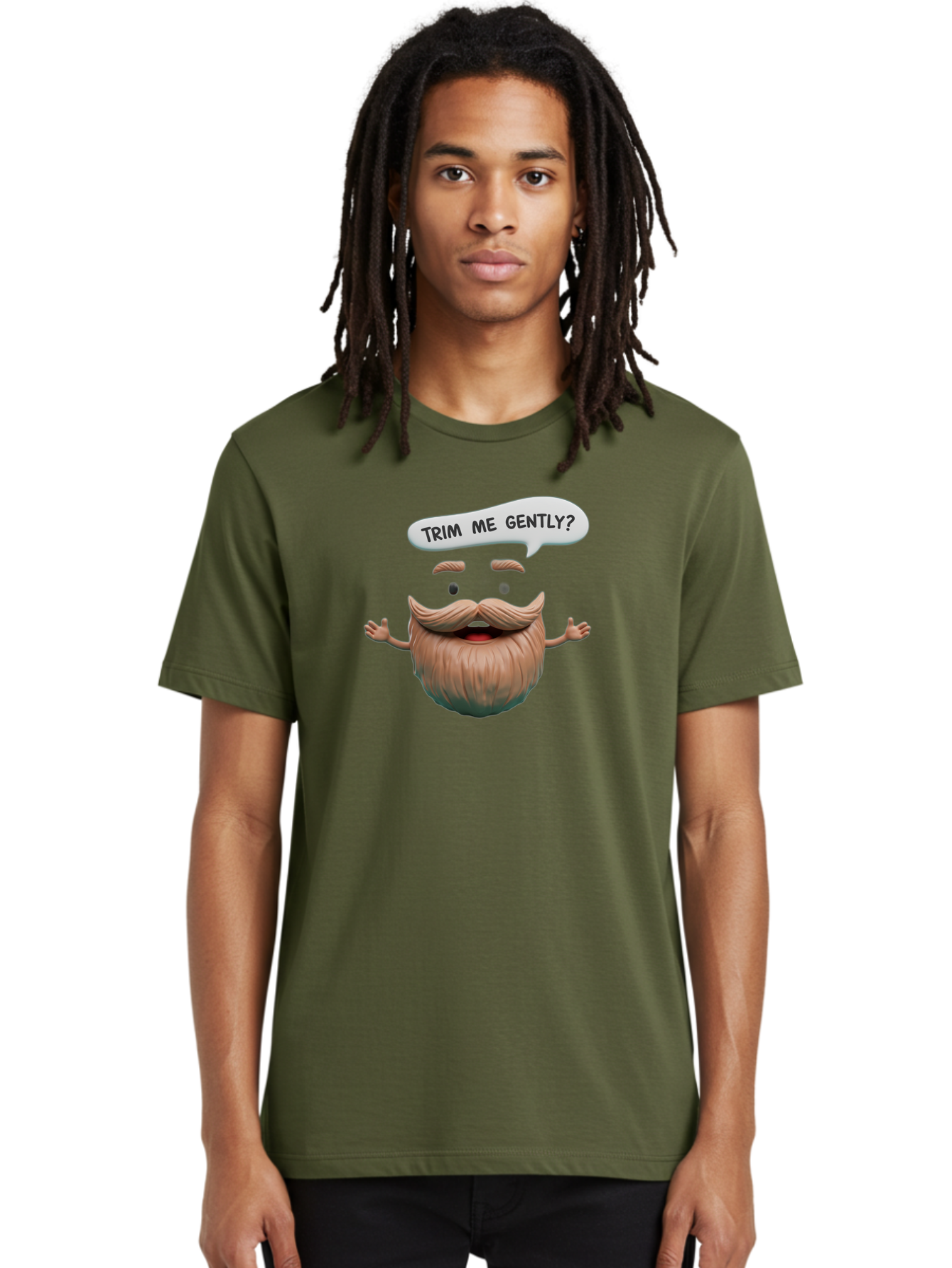 Onion-With-Mustache Men'S Graphic Tee, 100% Cotton, Comfortable Casual Summer Wear, Machine Washable, Onion With A Face, Humorous Illustration, Cartoon Character, Funny Vegetable, Whimsical Design, Quirky Art, Beard And Mustache, Bad383