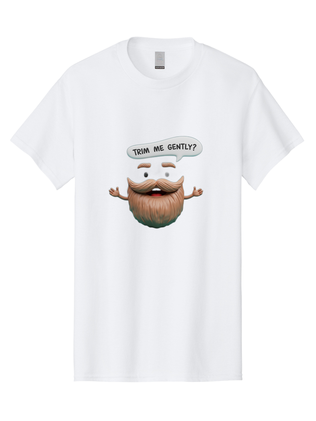 Onion-With-Mustache Men'S Graphic Tee, 100% Cotton, Comfortable Casual Summer Wear, Machine Washable, Onion With A Face, Humorous Illustration, Cartoon Character, Funny Vegetable, Whimsical Design, Quirky Art, Beard And Mustache, Bad383