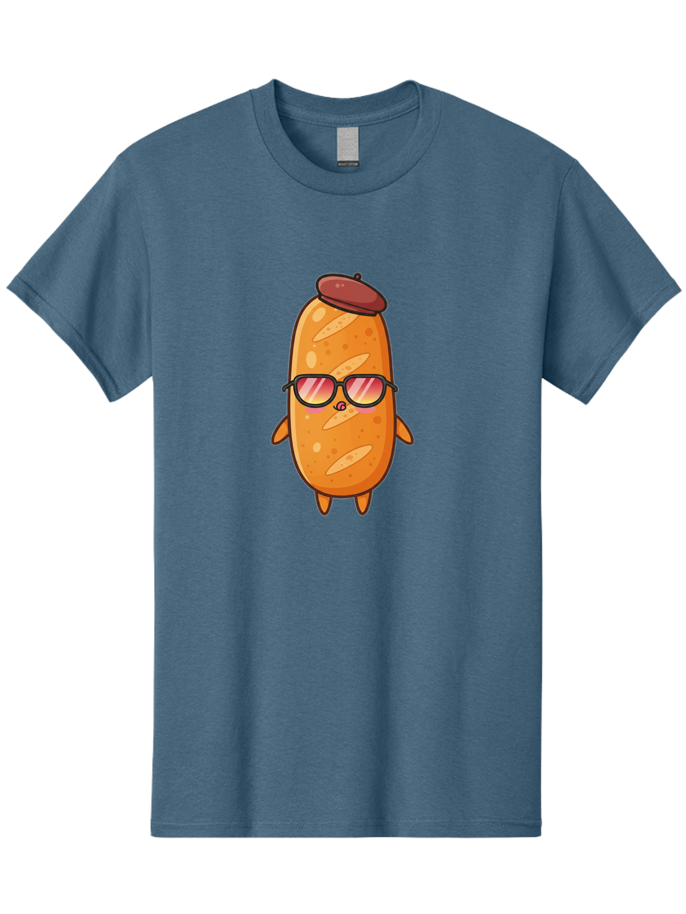Potato-Head Men'S Graphic Tee, 100% Cotton, Comfortable Casual Summer Wear, Machine Washable, Cartoon Potato, Funny Character, Sunglasses, Hat, Kawaii Style, Cute Illustration, Mascot Design, Quirky Character, Humorous Art, Food Character, Bad453