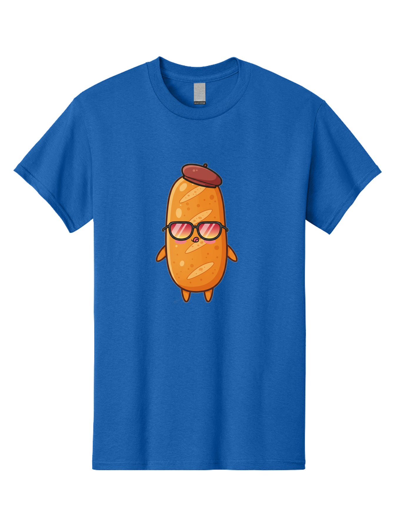 Potato-Head Men'S Graphic Tee, 100% Cotton, Comfortable Casual Summer Wear, Machine Washable, Cartoon Potato, Funny Character, Sunglasses, Hat, Kawaii Style, Cute Illustration, Mascot Design, Quirky Character, Humorous Art, Food Character, Bad453