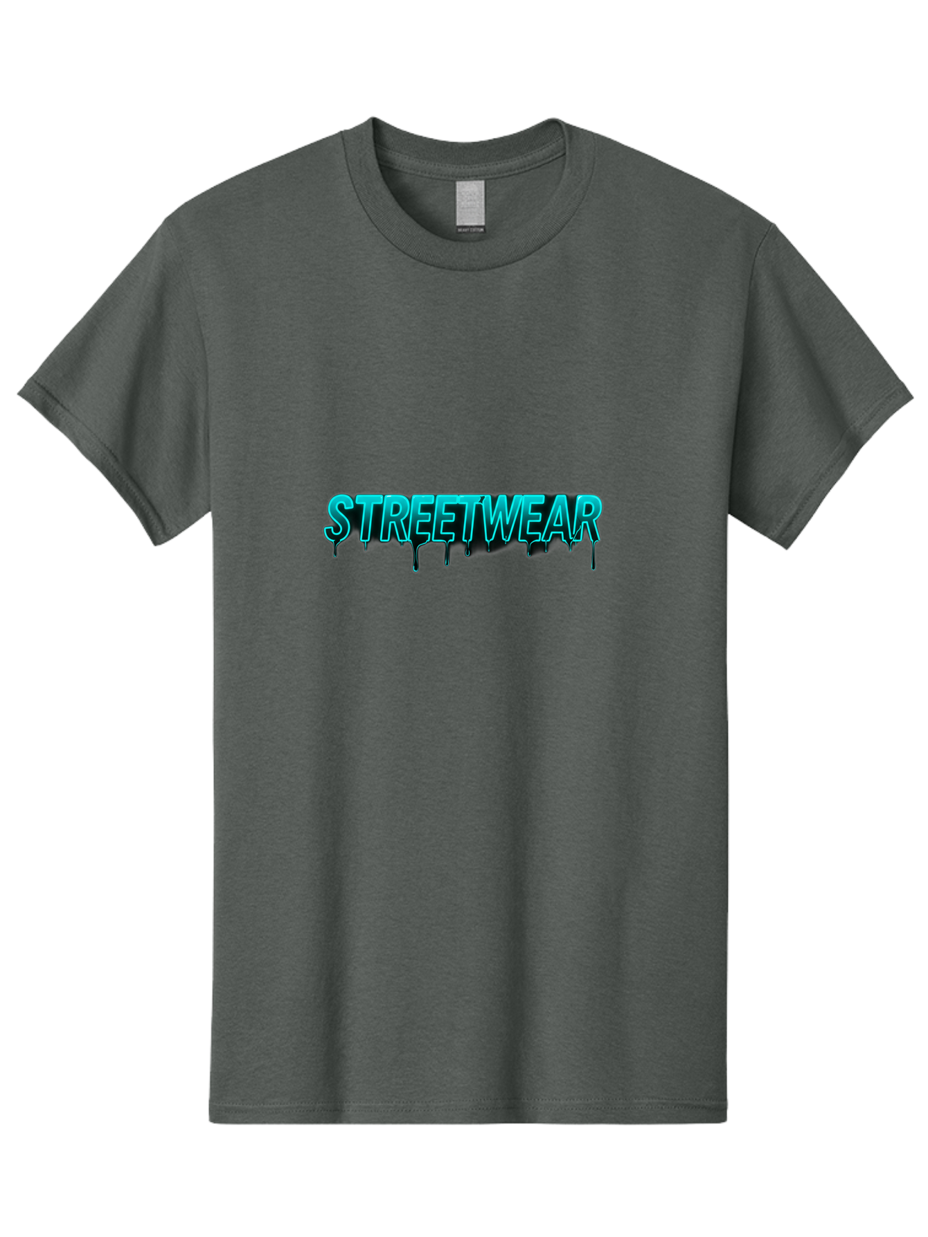 Streetwear-1 Men'S Graphic Tee, 100% Cotton, Comfortable Casual Summer Wear, Machine Washable, Streetwear Fashion, Urban Style, Graffiti Art, Street Culture, Trendy Clothing, Fashion Logo, Dollar Sign, Bold Typography, Urban Chic, Bad742