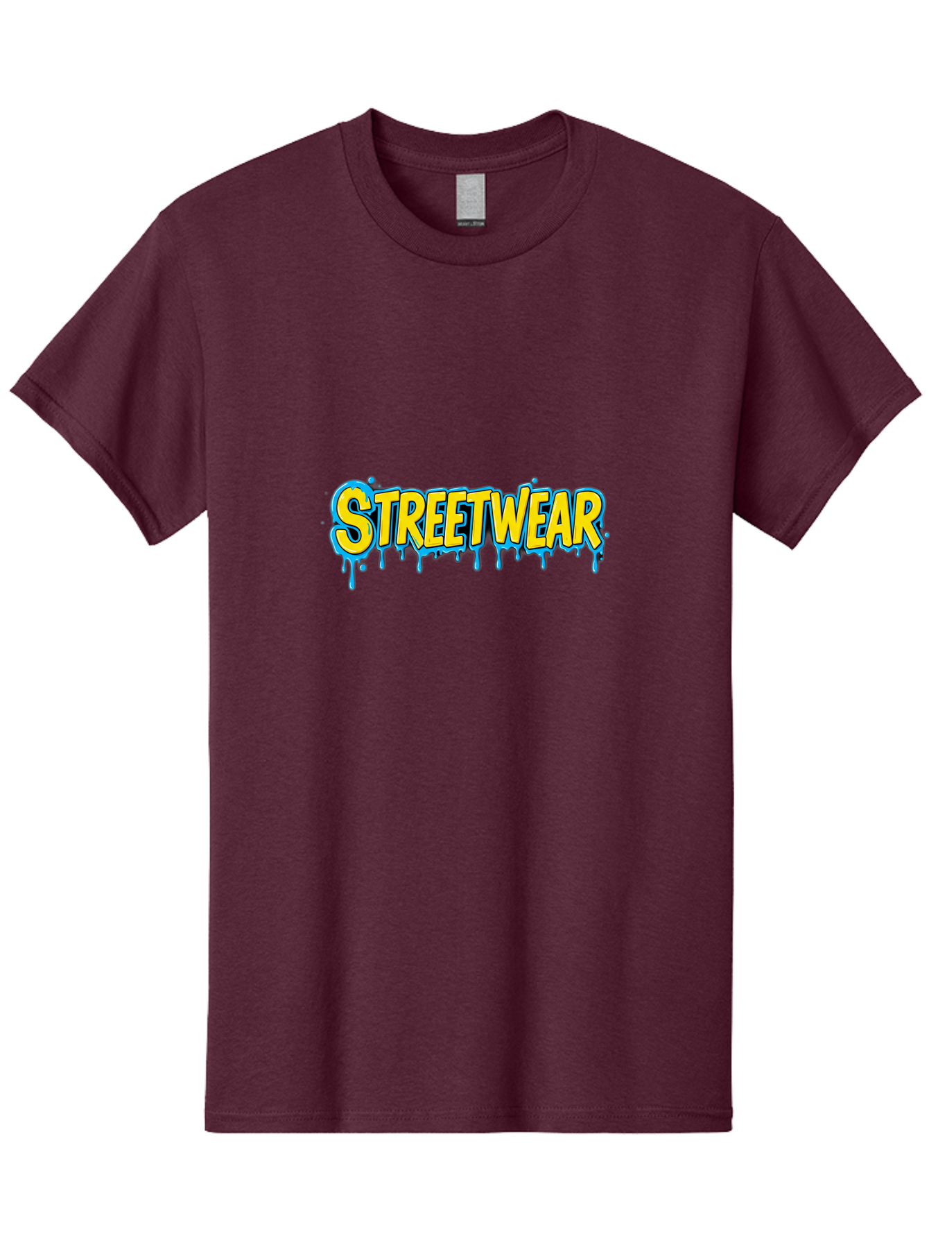 Streetwear-3 Men'S Graphic Tee, 100% Cotton, Comfortable Casual Summer Wear, Machine Washable, Graffiti Style, Streetwear Fashion, Urban Clothing, Trendy Apparel, Drip Art, Bold Typography, Vibrant Colors, Street Style Bad744