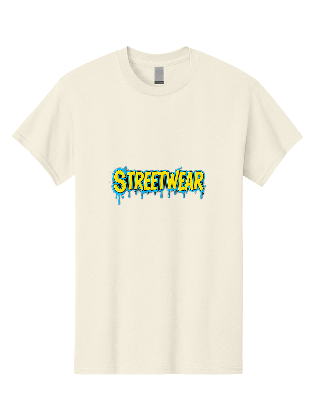 Streetwear-3 Men'S Graphic Tee, 100% Cotton, Comfortable Casual Summer Wear, Machine Washable, Graffiti Style, Streetwear Fashion, Urban Clothing, Trendy Apparel, Drip Art, Bold Typography, Vibrant Colors, Street Style Bad744