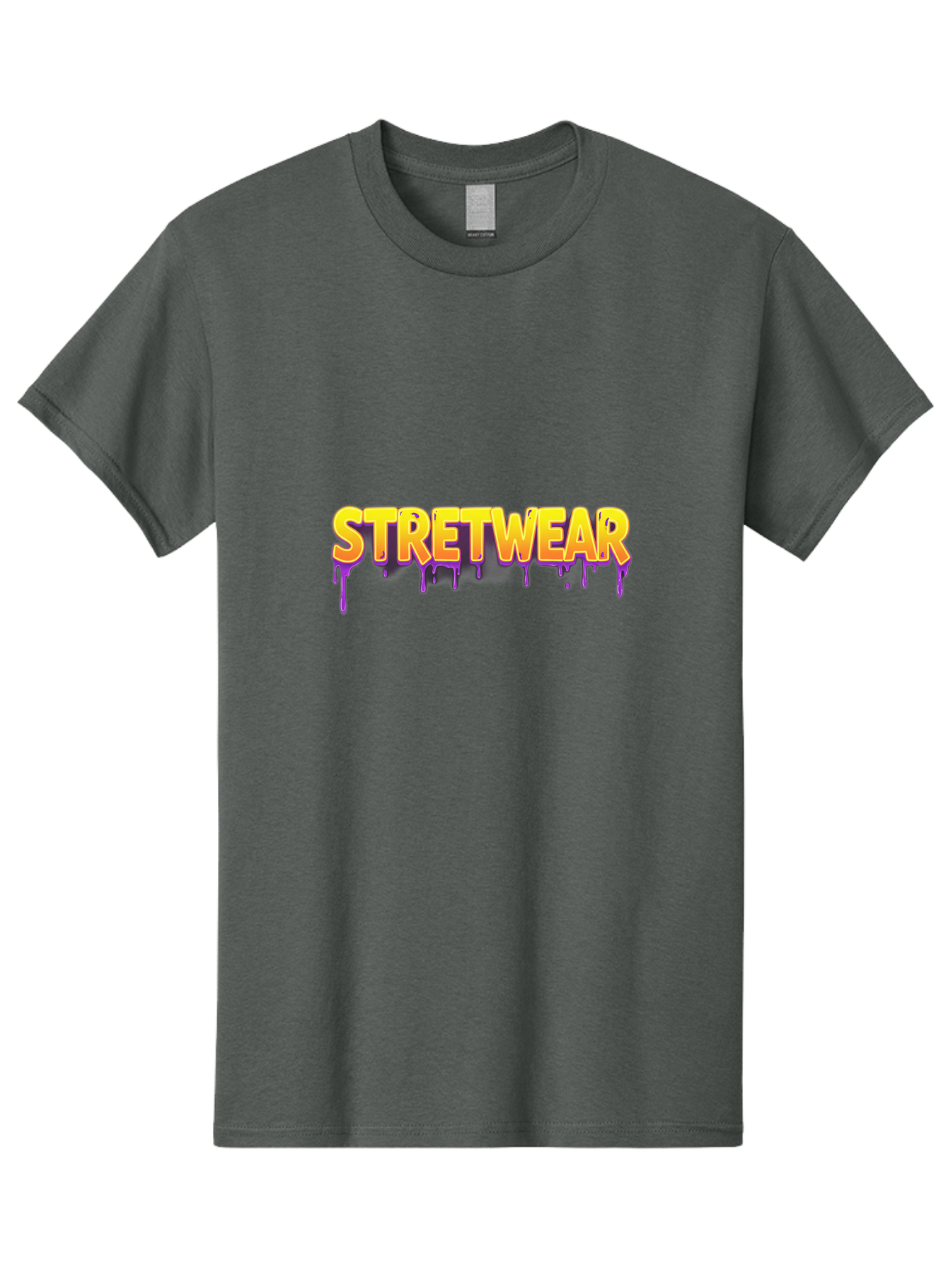Stretwear-2 Men'S Graphic Tee, 100% Cotton, Comfortable Casual Summer Wear, Machine Washable, Streetwear Fashion, Urban Style, Bold Graphics, Graffiti Art, Vibrant Colors, Edgy Design, Youth Culture, Trendy Clothing Bad748