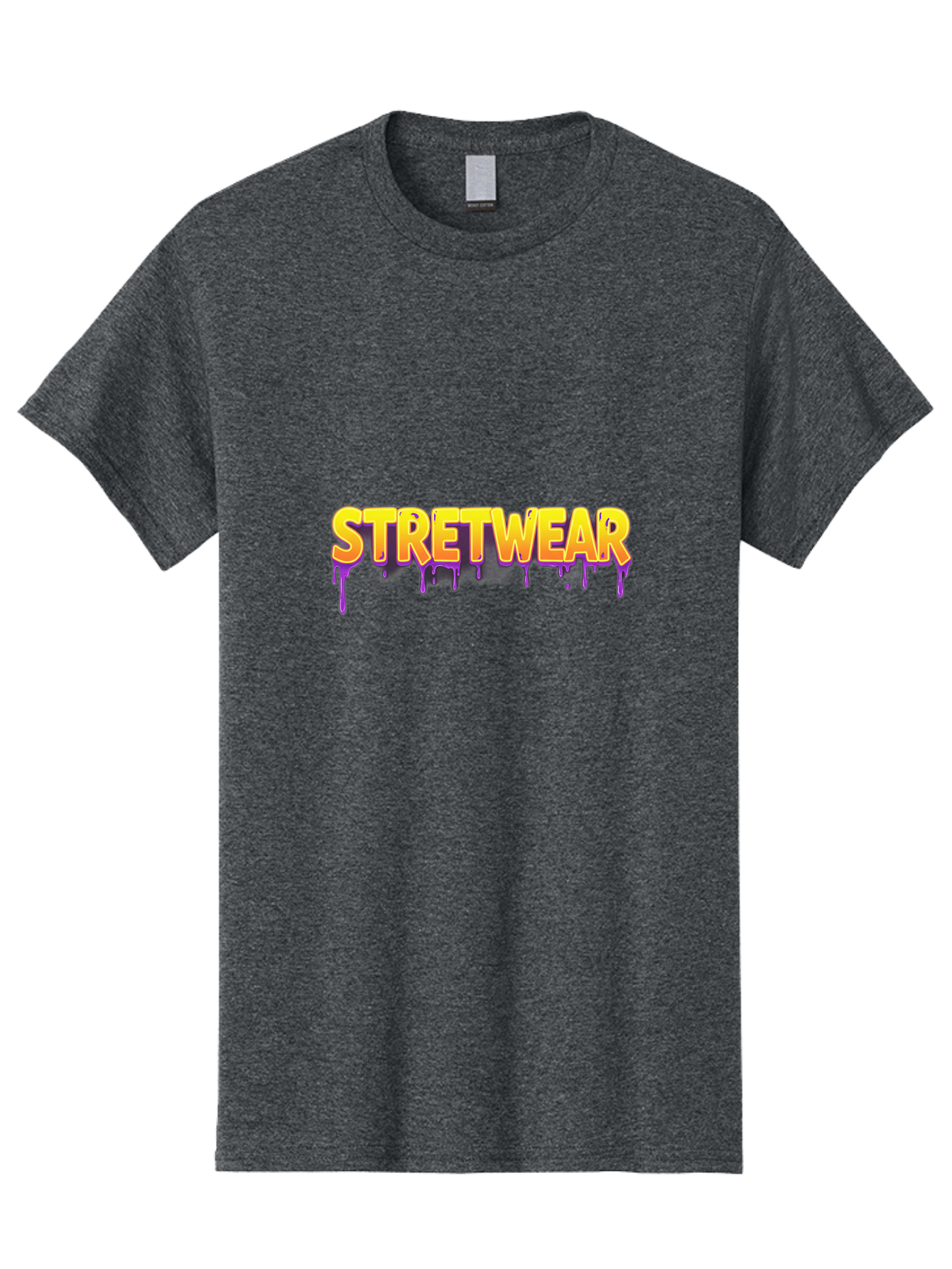 Stretwear-2 Men'S Graphic Tee, 100% Cotton, Comfortable Casual Summer Wear, Machine Washable, Streetwear Fashion, Urban Style, Bold Graphics, Graffiti Art, Vibrant Colors, Edgy Design, Youth Culture, Trendy Clothing Bad748