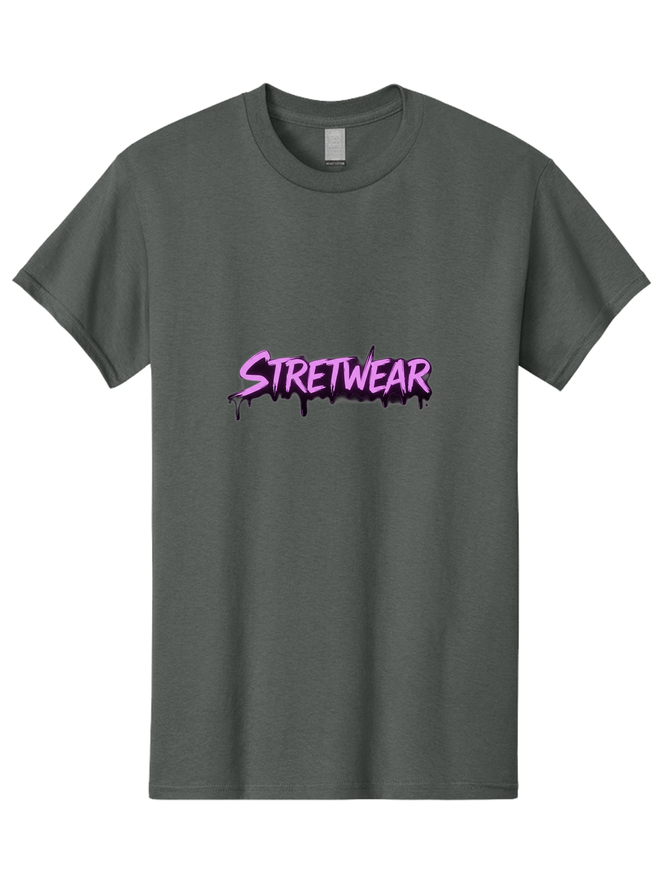 Stretwear-6 Men'S Graphic Tee, 100% Cotton, Comfortable Casual Summer Wear, Machine Washable, Streetwear Fashion, Urban Style, Graffiti Art, Pink Graffiti, Street Culture, Trendy Clothing, Bold Graphics, Edgy Design Bad752