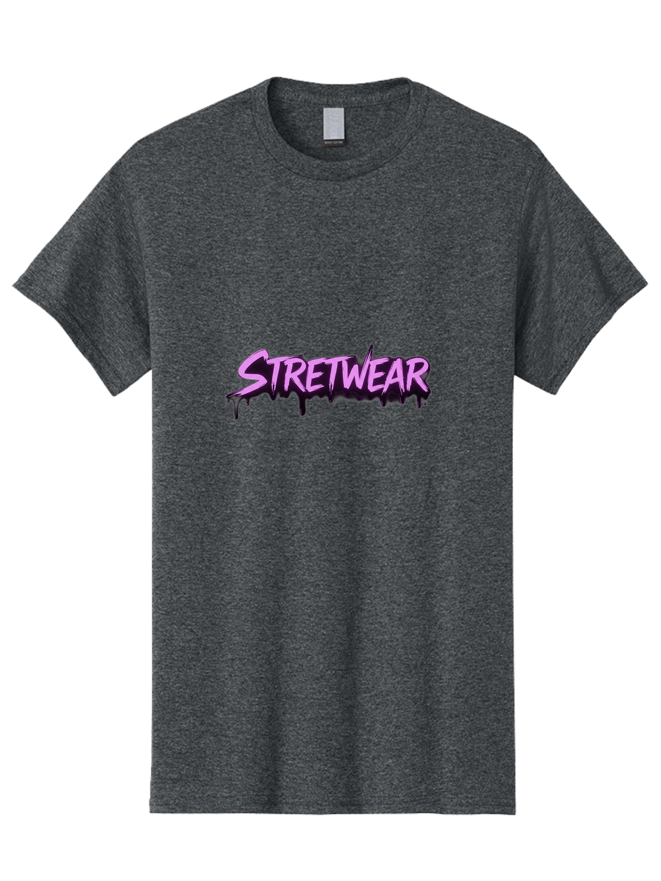 Stretwear-6 Men'S Graphic Tee, 100% Cotton, Comfortable Casual Summer Wear, Machine Washable, Streetwear Fashion, Urban Style, Graffiti Art, Pink Graffiti, Street Culture, Trendy Clothing, Bold Graphics, Edgy Design Bad752