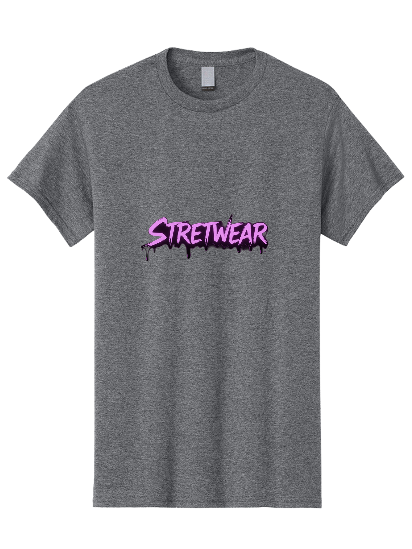 Stretwear-6 Men'S Graphic Tee, 100% Cotton, Comfortable Casual Summer Wear, Machine Washable, Streetwear Fashion, Urban Style, Graffiti Art, Pink Graffiti, Street Culture, Trendy Clothing, Bold Graphics, Edgy Design Bad752