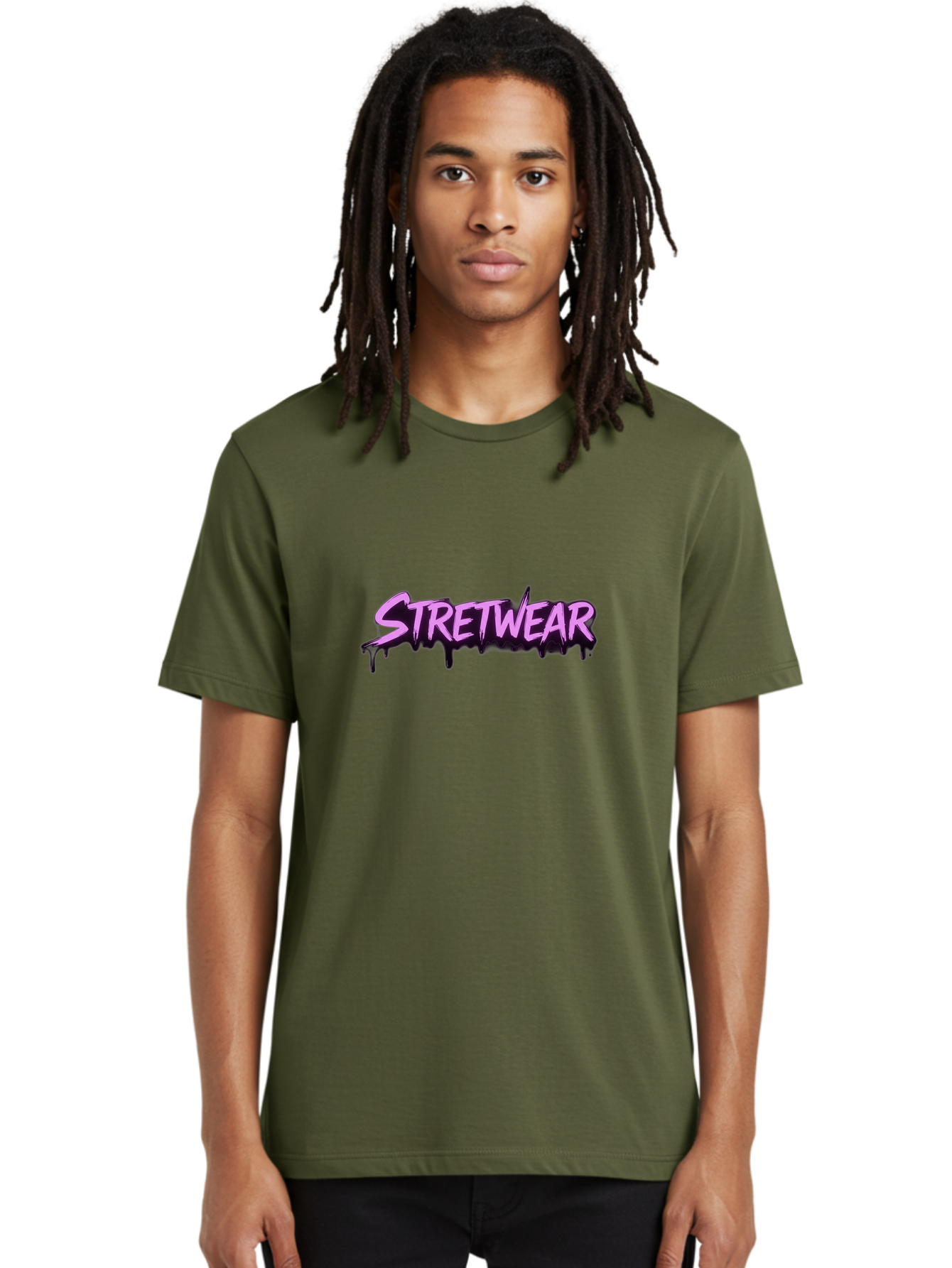 Stretwear-6 Men'S Graphic Tee, 100% Cotton, Comfortable Casual Summer Wear, Machine Washable, Streetwear Fashion, Urban Style, Graffiti Art, Pink Graffiti, Street Culture, Trendy Clothing, Bold Graphics, Edgy Design Bad752