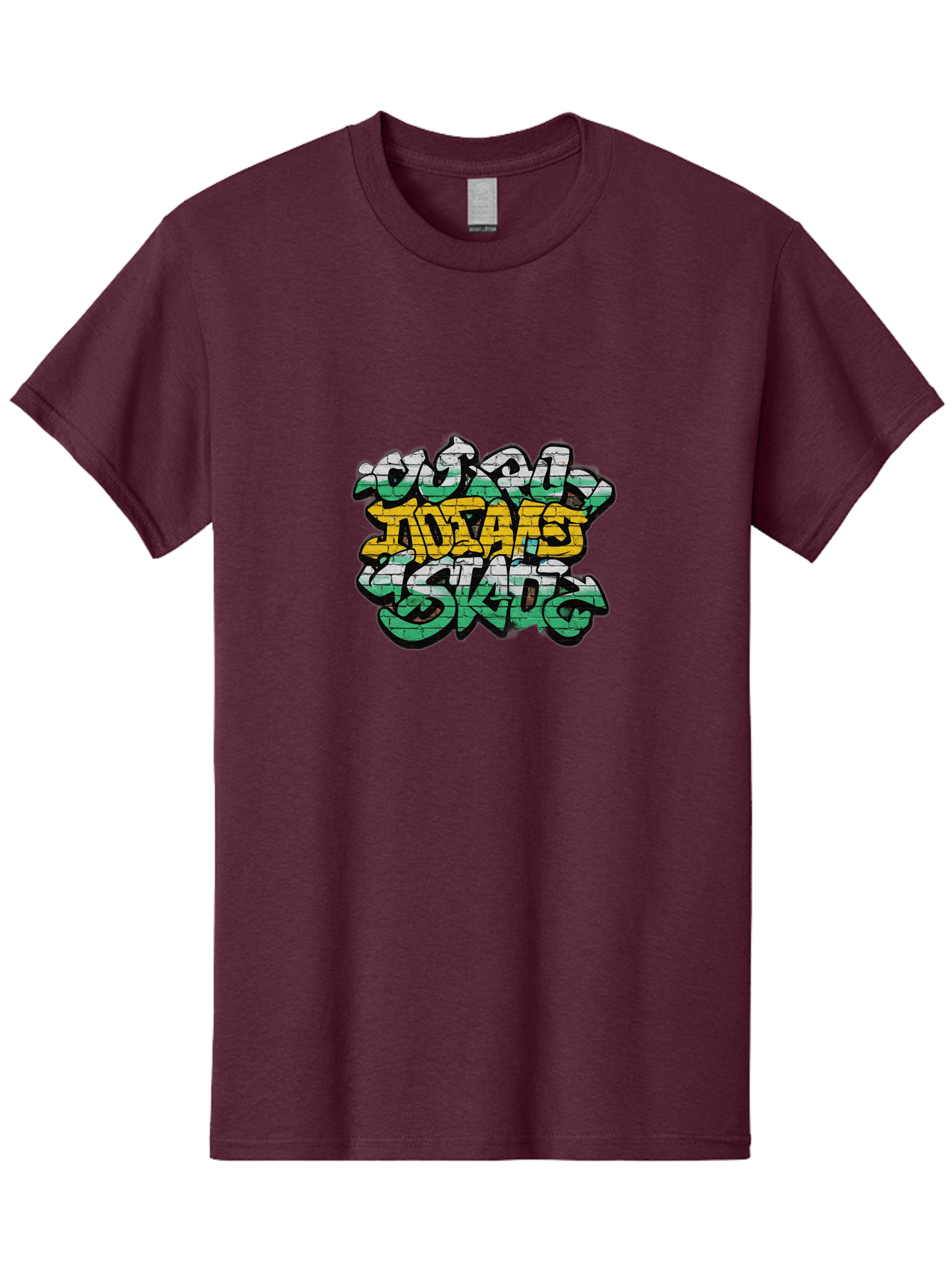 Suic-Society-Sk8 Men'S Graphic Tee, 100% Cotton, Comfortable Casual Summer Wear, Machine Washable, Graffiti Art, Street Art, Urban Culture, Graffiti Style, Vibrant Colors, Bold Typography, Edgy Design, Youth Culture, Creative Expression Bad794