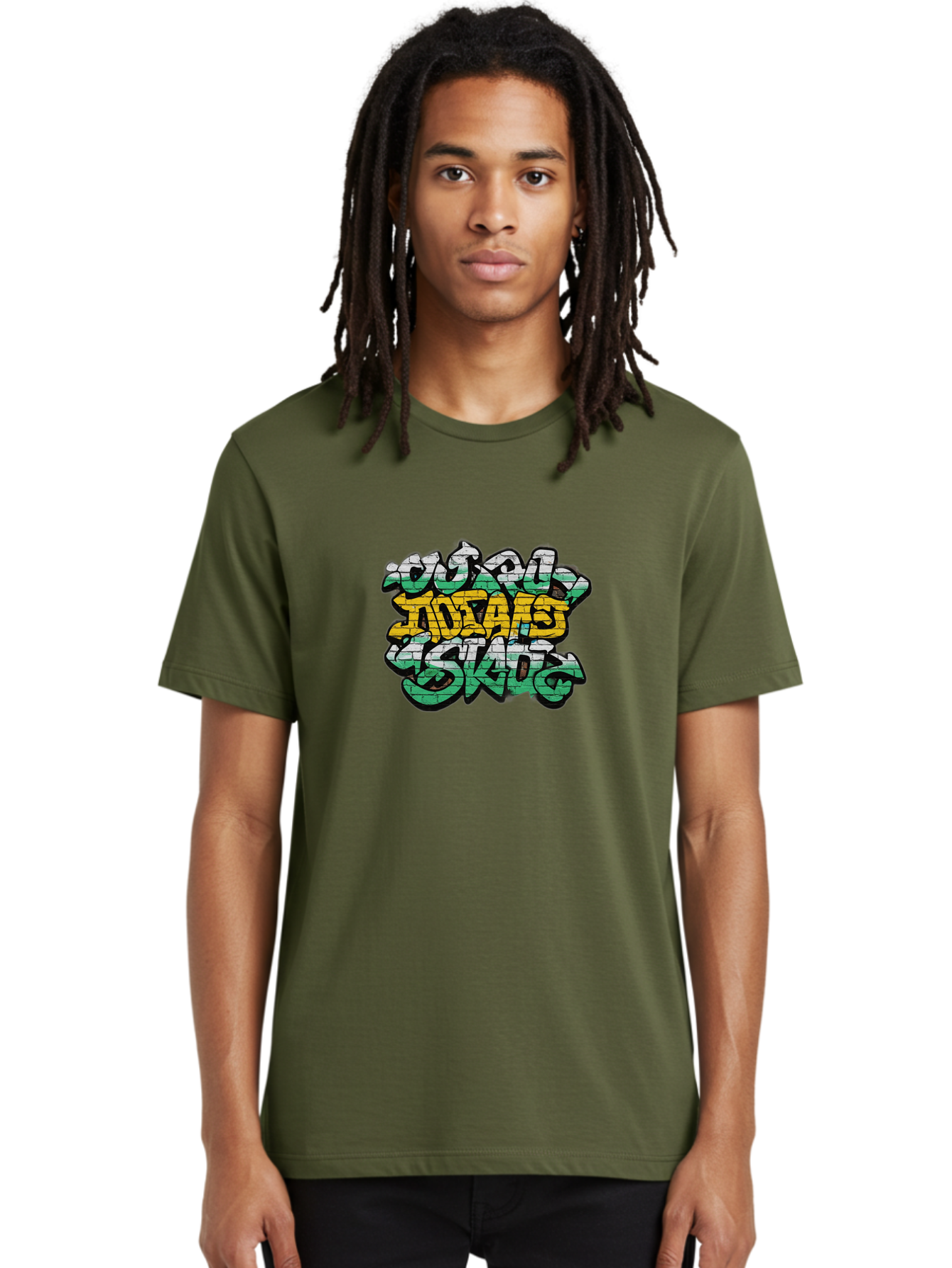 Suic-Society-Sk8 Men'S Graphic Tee, 100% Cotton, Comfortable Casual Summer Wear, Machine Washable, Graffiti Art, Street Art, Urban Culture, Graffiti Style, Vibrant Colors, Bold Typography, Edgy Design, Youth Culture, Creative Expression Bad794