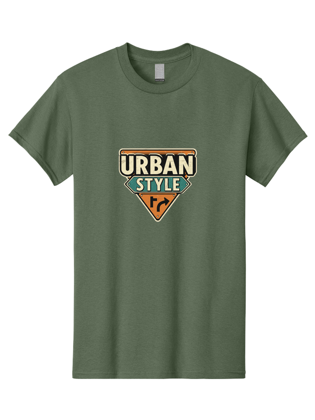 Urban-Style Men'S Graphic Tee, 100% Cotton, Comfortable Casual Summer Wear, Machine Washable, Urban Street Style, Modern Design, Street Signs, Trendy Graphics, Urban Fashion, City Vibe, Edgy Look, Stylish Logos Bad878