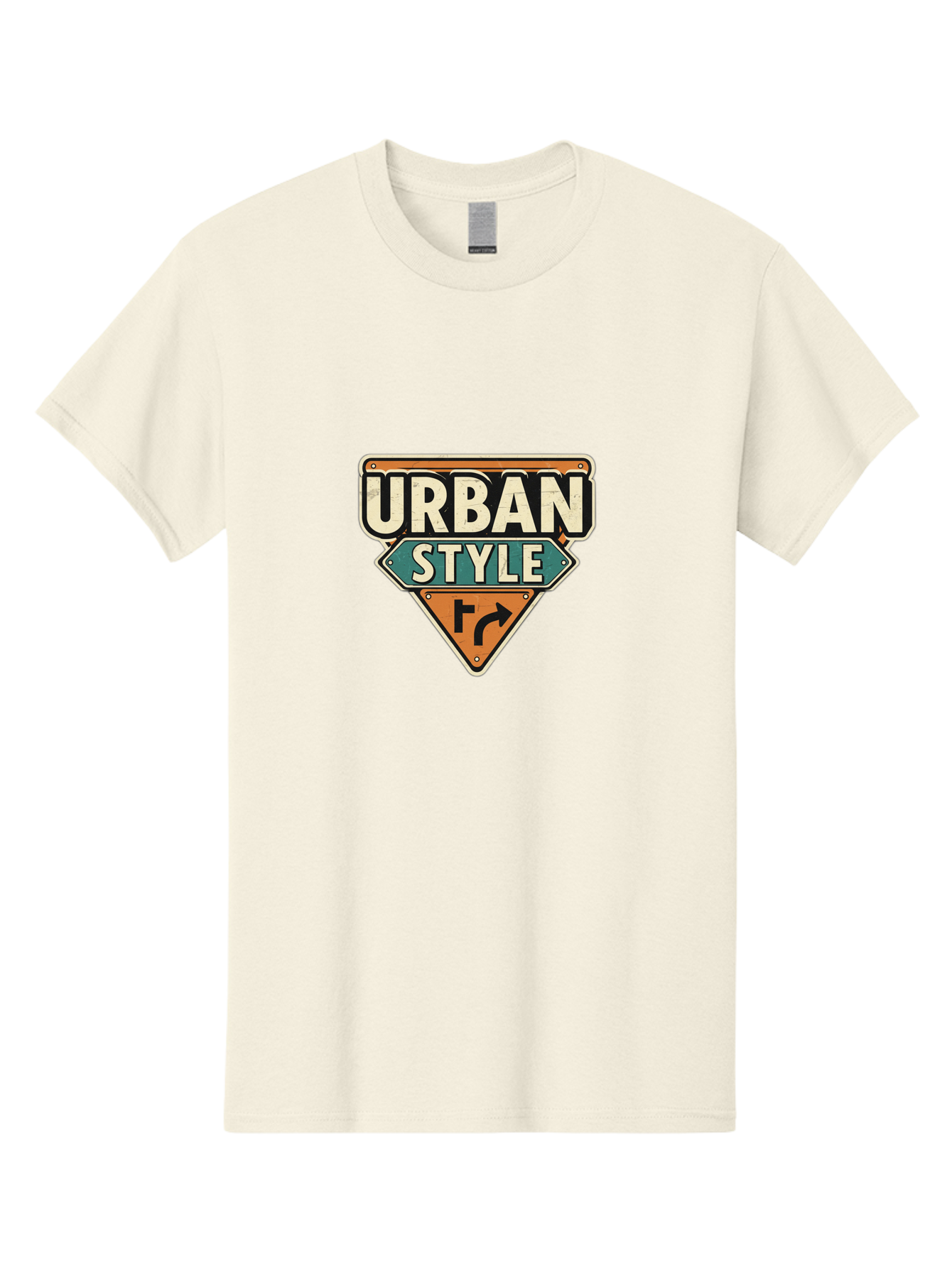 Urban-Style Men'S Graphic Tee, 100% Cotton, Comfortable Casual Summer Wear, Machine Washable, Urban Street Style, Modern Design, Street Signs, Trendy Graphics, Urban Fashion, City Vibe, Edgy Look, Stylish Logos Bad878