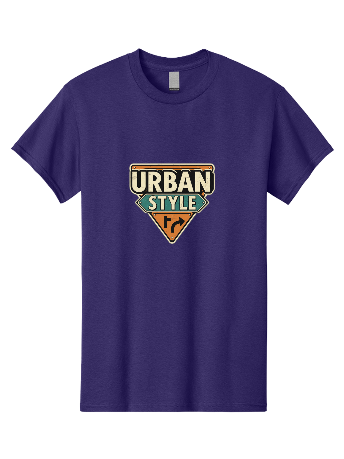 Urban-Style Men'S Graphic Tee, 100% Cotton, Comfortable Casual Summer Wear, Machine Washable, Urban Street Style, Modern Design, Street Signs, Trendy Graphics, Urban Fashion, City Vibe, Edgy Look, Stylish Logos Bad878