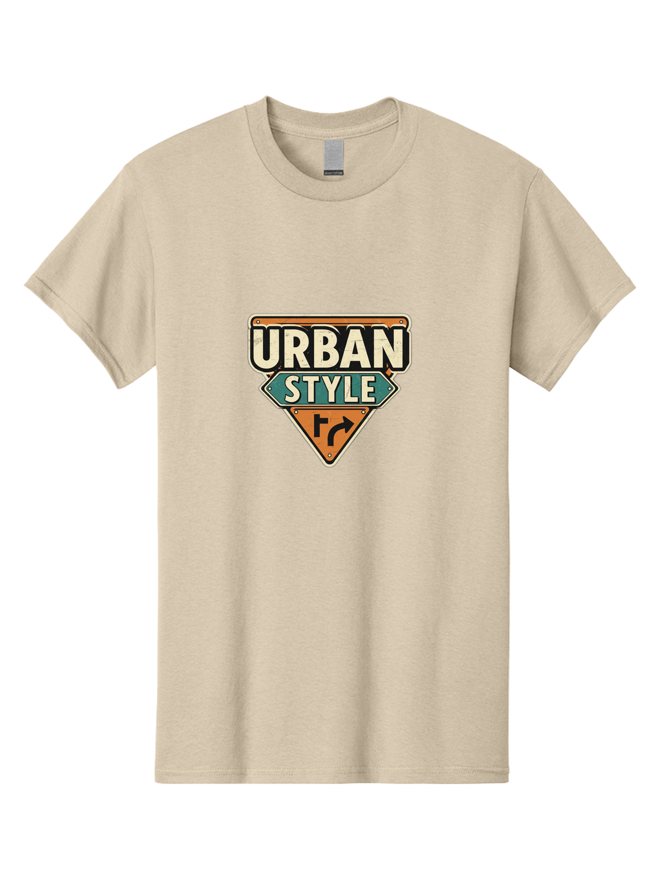 Urban-Style Men'S Graphic Tee, 100% Cotton, Comfortable Casual Summer Wear, Machine Washable, Urban Street Style, Modern Design, Street Signs, Trendy Graphics, Urban Fashion, City Vibe, Edgy Look, Stylish Logos Bad878