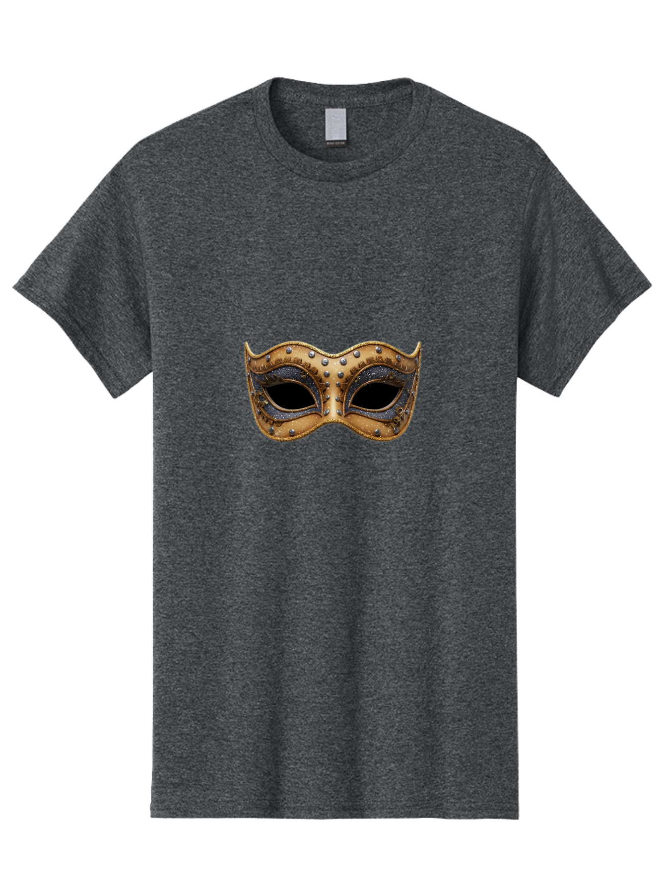 Venetian-Mask-5 Men'S Graphic Tee, 100% Cotton, Comfortable Casual Summer Wear, Machine Washable, Leather Mask, Decorative Mask, Masquerade Ball, Costume Accessory, Rhinestone Embellishments, Eye Cover, Fashion Statement, Luxury Design, Bad892