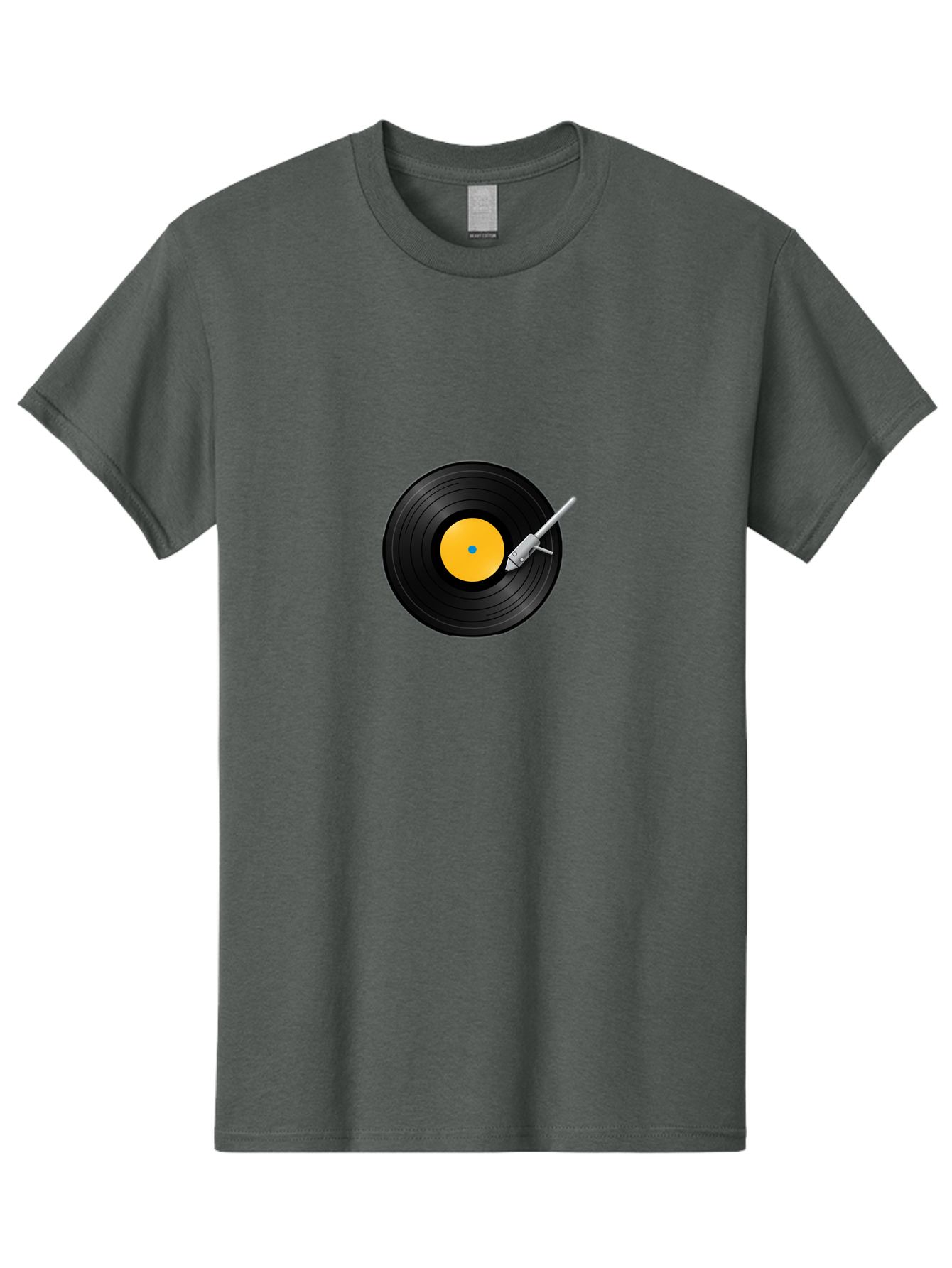 Vinyl-Record-Player-4 Men'S Graphic Tee, 100% Cotton, Comfortable Casual Summer Wear, Machine Washable, Vinyl Record, Record Player, Music Playback, Audio Equipment, Retro Technology, Nostalgia, Dj Setup, Music Lover Bad902
