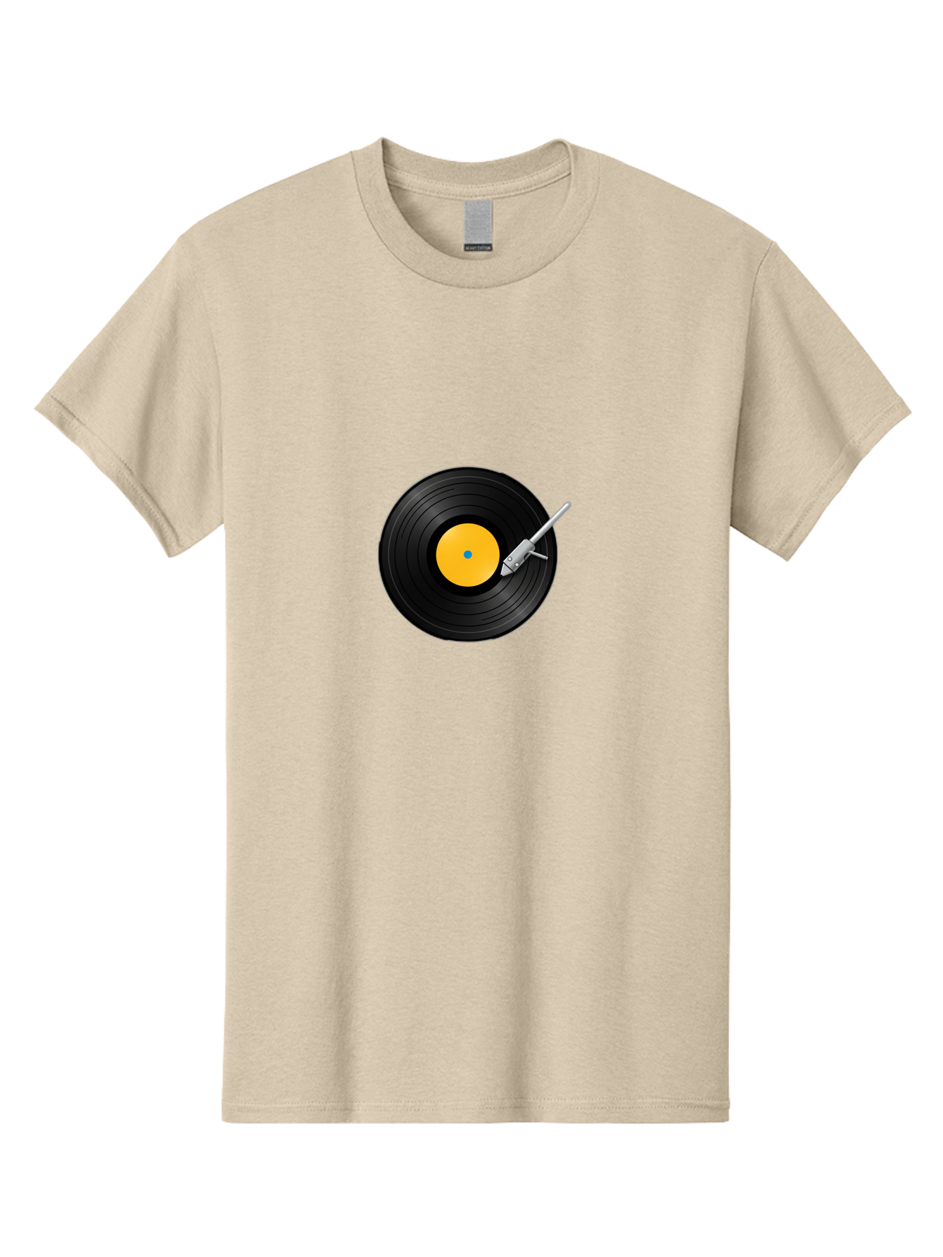 Vinyl-Record-Player-4 Men'S Graphic Tee, 100% Cotton, Comfortable Casual Summer Wear, Machine Washable, Vinyl Record, Record Player, Music Playback, Audio Equipment, Retro Technology, Nostalgia, Dj Setup, Music Lover Bad902