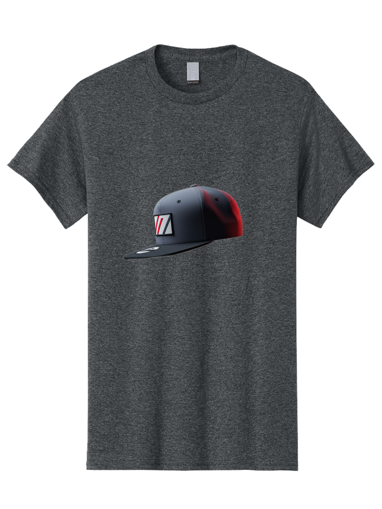 W-Logo-Baseball-Cap Men'S Graphic Tee, 100% Cotton, Comfortable Casual Summer Wear, Machine Washable, Baseball Cap With Logo, Black And Red Cap, Sporty Hat, Stylish Cap, Vl Emblem, Fashion Accessory, Casual Wear, Streetwear Bad907
