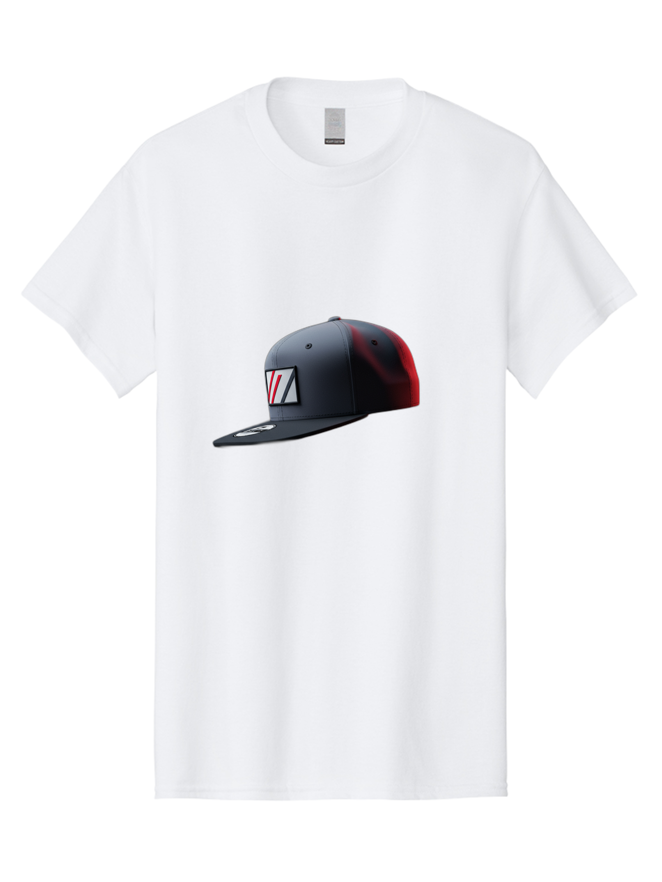 W-Logo-Baseball-Cap Men'S Graphic Tee, 100% Cotton, Comfortable Casual Summer Wear, Machine Washable, Baseball Cap With Logo, Black And Red Cap, Sporty Hat, Stylish Cap, Vl Emblem, Fashion Accessory, Casual Wear, Streetwear Bad907