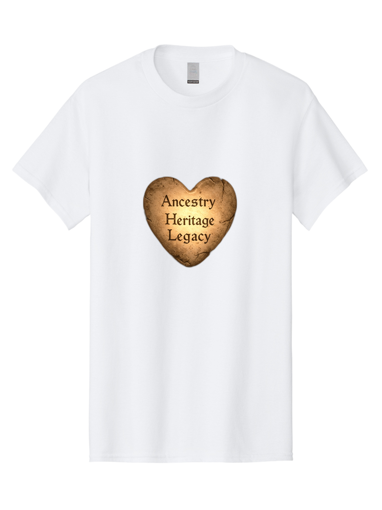 Ancestry-Heritage-Legacy Men'S Graphic Tee, 100% Cotton, Comfortable Casual Summer Wear, Machine Washable, Heartfelt Connection, Family History, Cultural Heritage, Ancestral Roots, Legacy Love, Genealogy Research, Family Tree, Bae112