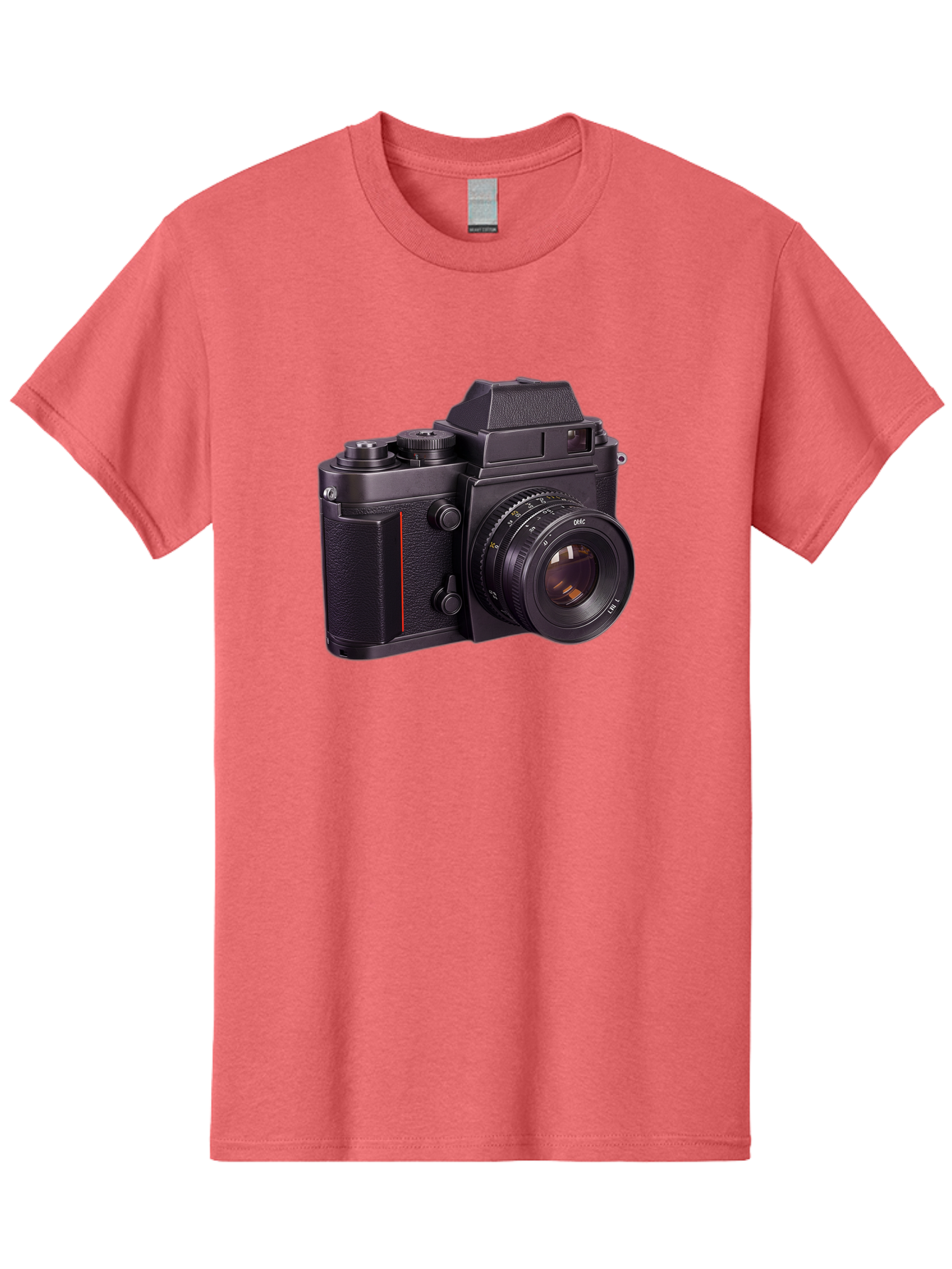Dac-Camera Men'S Graphic Tee, 100% Cotton, Comfortable Casual Summer Wear, Machine Washable, 50Mm F/1.4 Lens, Camera Equipment, Professional Photography, Slr Camera, Photography Gear, Lens Aperture Bae432