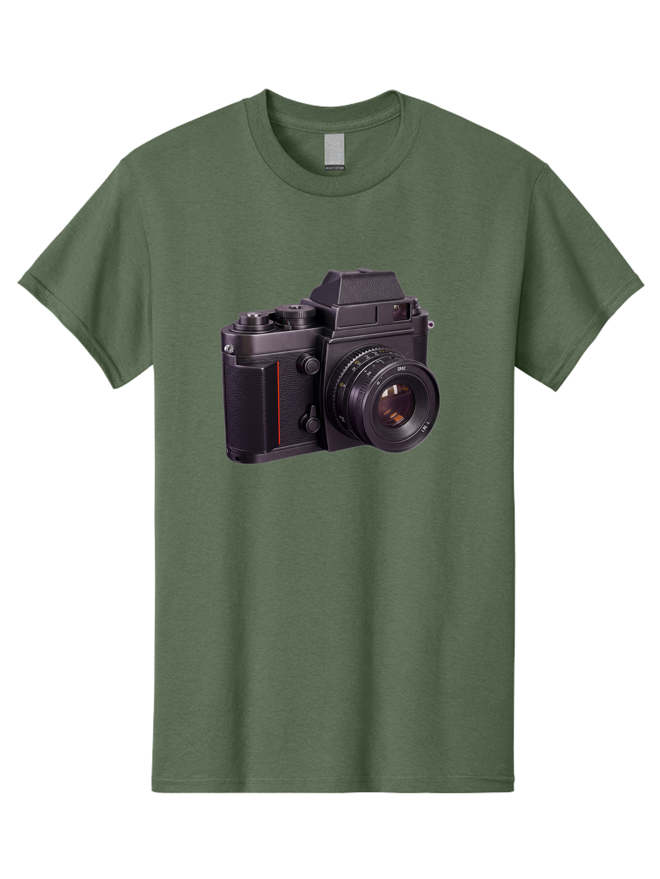 Dac-Camera Men'S Graphic Tee, 100% Cotton, Comfortable Casual Summer Wear, Machine Washable, 50Mm F/1.4 Lens, Camera Equipment, Professional Photography, Slr Camera, Photography Gear, Lens Aperture Bae432