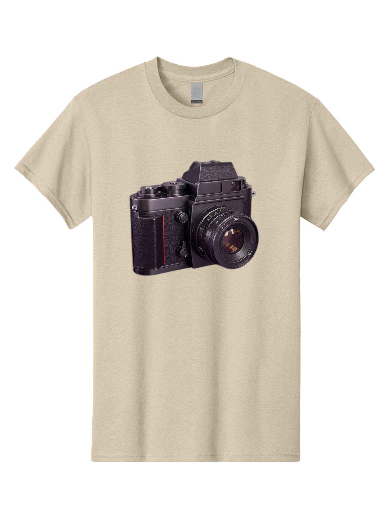 Dac-Camera Men'S Graphic Tee, 100% Cotton, Comfortable Casual Summer Wear, Machine Washable, 50Mm F/1.4 Lens, Camera Equipment, Professional Photography, Slr Camera, Photography Gear, Lens Aperture Bae432