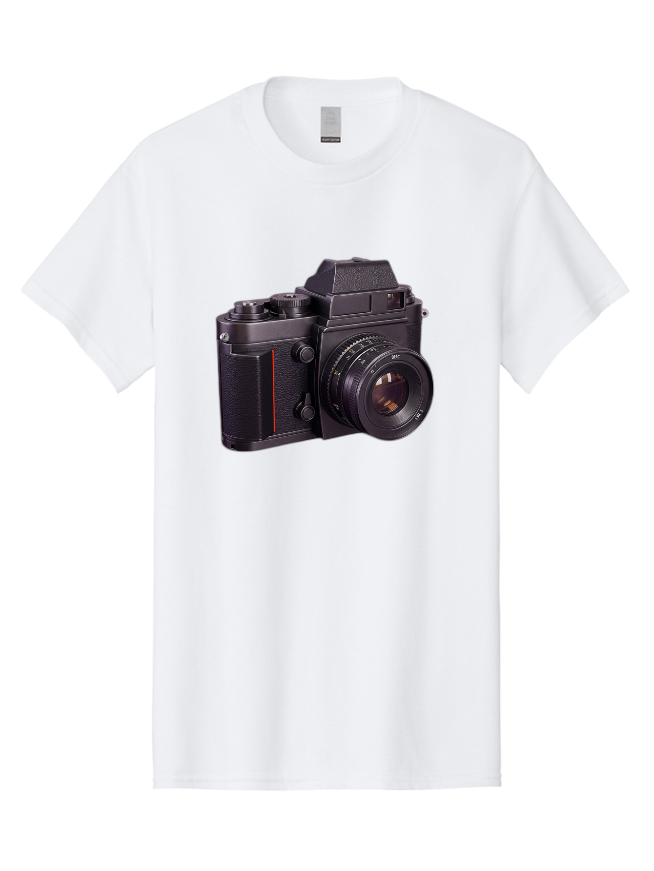 Dac-Camera Men'S Graphic Tee, 100% Cotton, Comfortable Casual Summer Wear, Machine Washable, 50Mm F/1.4 Lens, Camera Equipment, Professional Photography, Slr Camera, Photography Gear, Lens Aperture Bae432