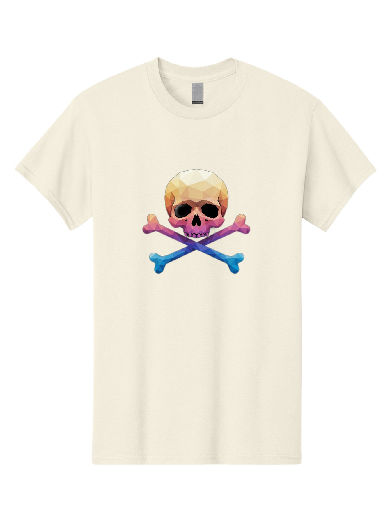 Jolly-Roger-Skull-1 Men'S Graphic Tee, 100% Cotton, Comfortable Casual Summer Wear, Machine Washable, Skull, Crossbones, Pirate Symbol, Danger Sign, Warning Sign, Pirate Flag, Skull And Crossbones, Pirate Emblem, Danger Alert, Toxic Symbol, Bae473