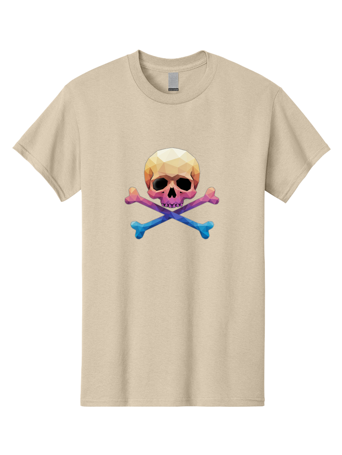 Jolly-Roger-Skull-1 Men'S Graphic Tee, 100% Cotton, Comfortable Casual Summer Wear, Machine Washable, Skull, Crossbones, Pirate Symbol, Danger Sign, Warning Sign, Pirate Flag, Skull And Crossbones, Pirate Emblem, Danger Alert, Toxic Symbol, Bae473