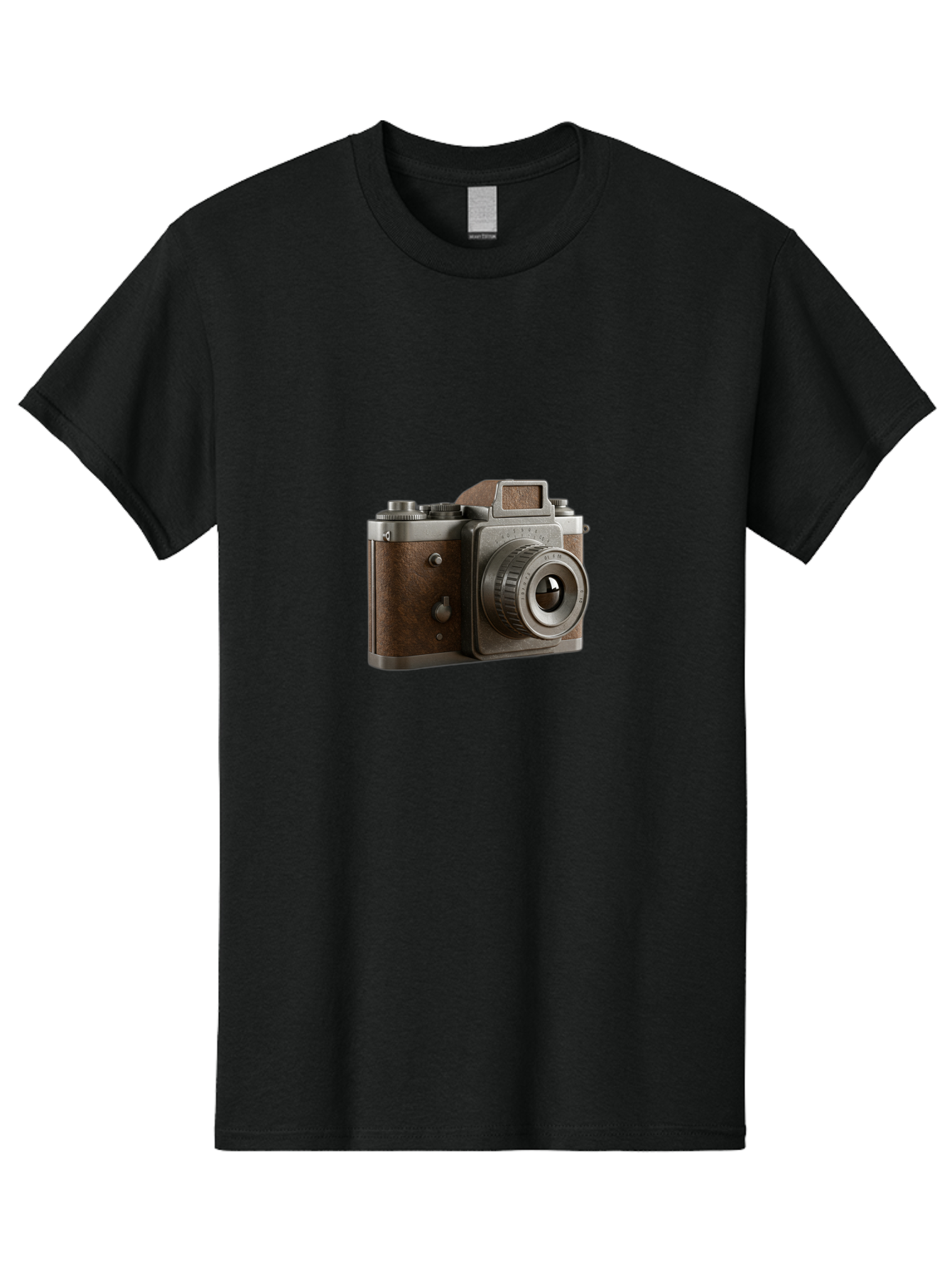 Old-Camera-1 Men'S Graphic Tee, 100% Cotton, Comfortable Casual Summer Wear, Machine Washable, Vintage Camera, Retro Photography, Antique Camera, Old Camera, Photography Equipment, Camera Lens, Classic Design, Nostalgic Feel, Bae570