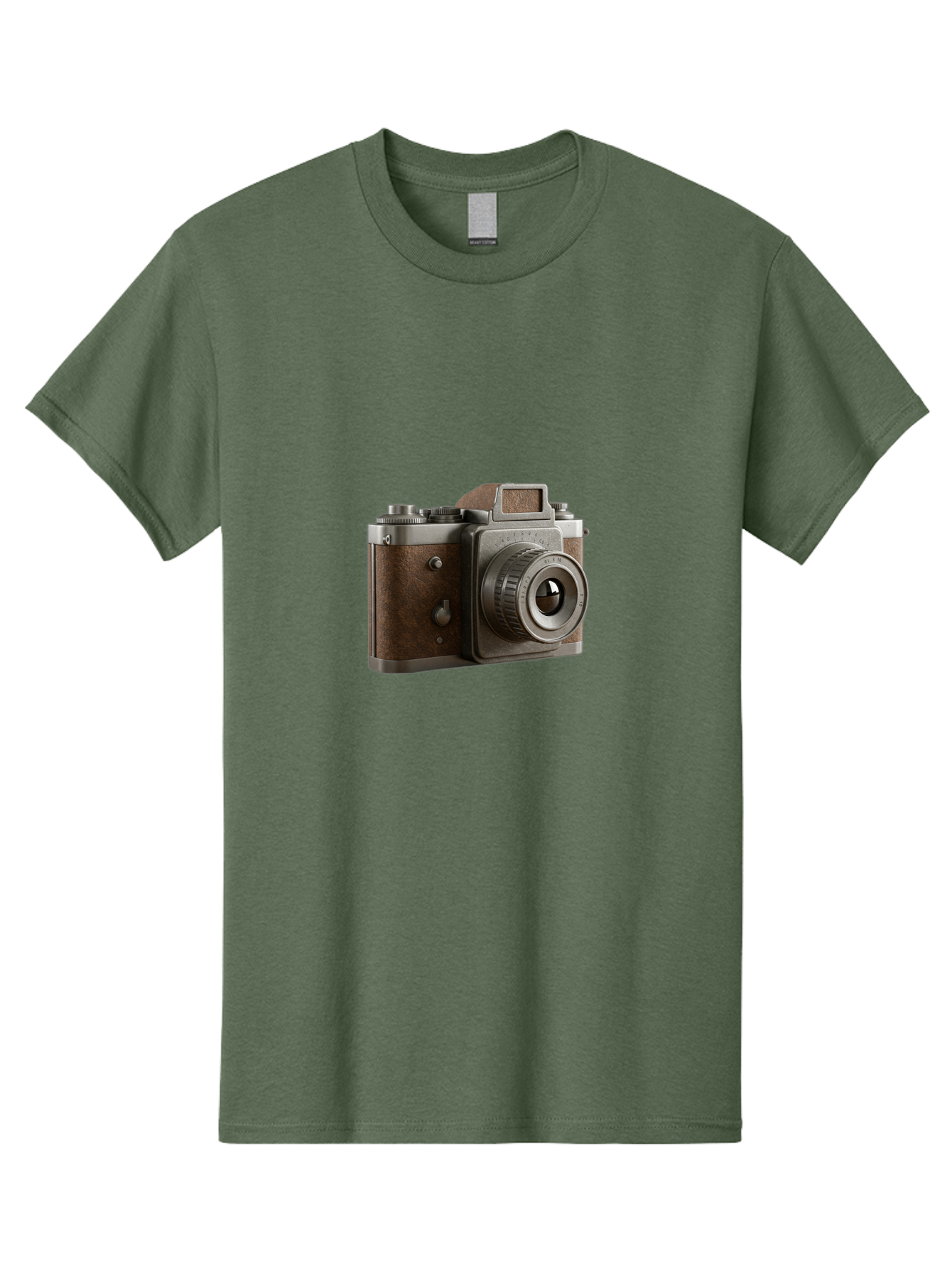 Old-Camera-1 Men'S Graphic Tee, 100% Cotton, Comfortable Casual Summer Wear, Machine Washable, Vintage Camera, Retro Photography, Antique Camera, Old Camera, Photography Equipment, Camera Lens, Classic Design, Nostalgic Feel, Bae570