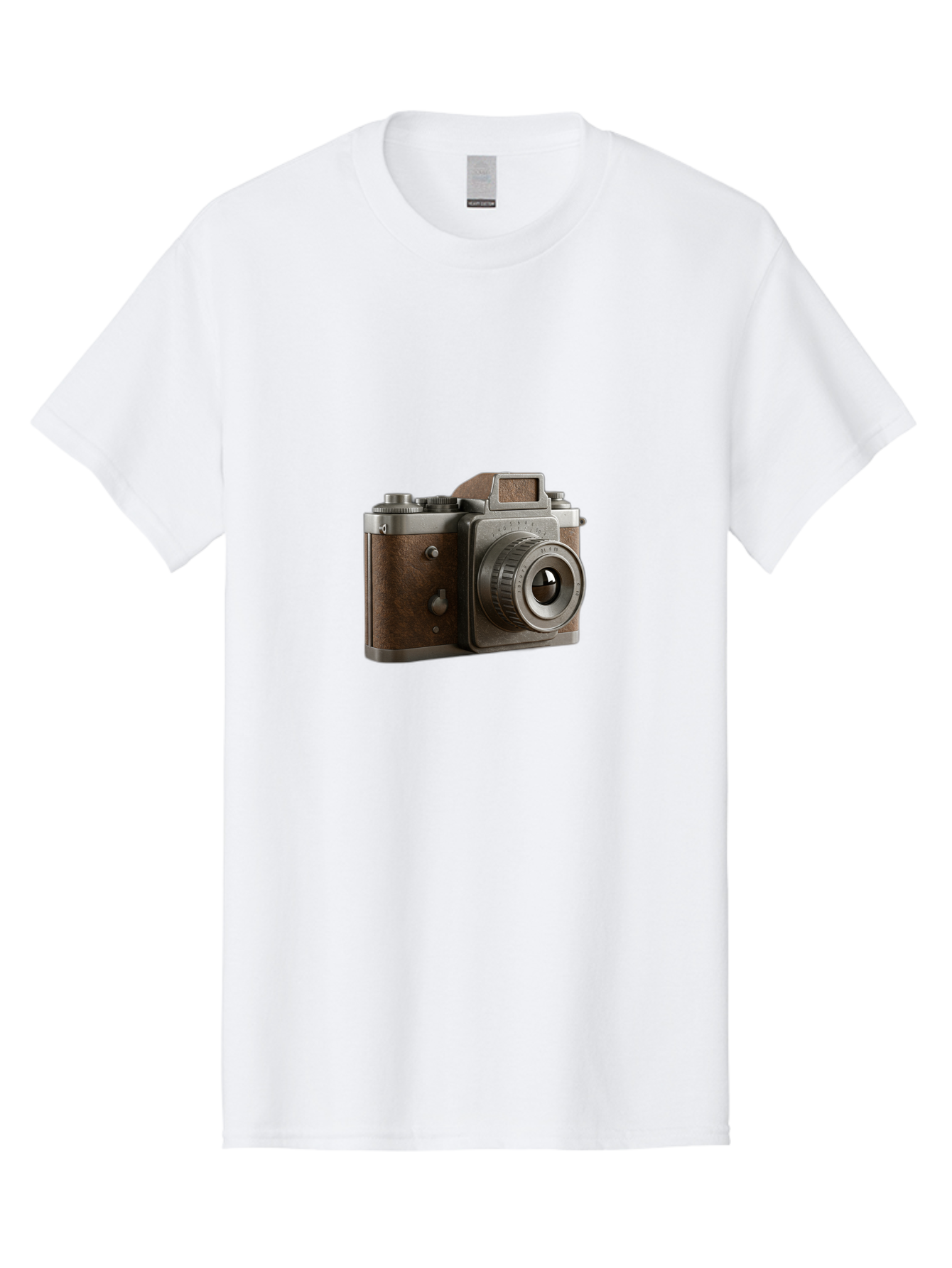 Old-Camera-1 Men'S Graphic Tee, 100% Cotton, Comfortable Casual Summer Wear, Machine Washable, Vintage Camera, Retro Photography, Antique Camera, Old Camera, Photography Equipment, Camera Lens, Classic Design, Nostalgic Feel, Bae570