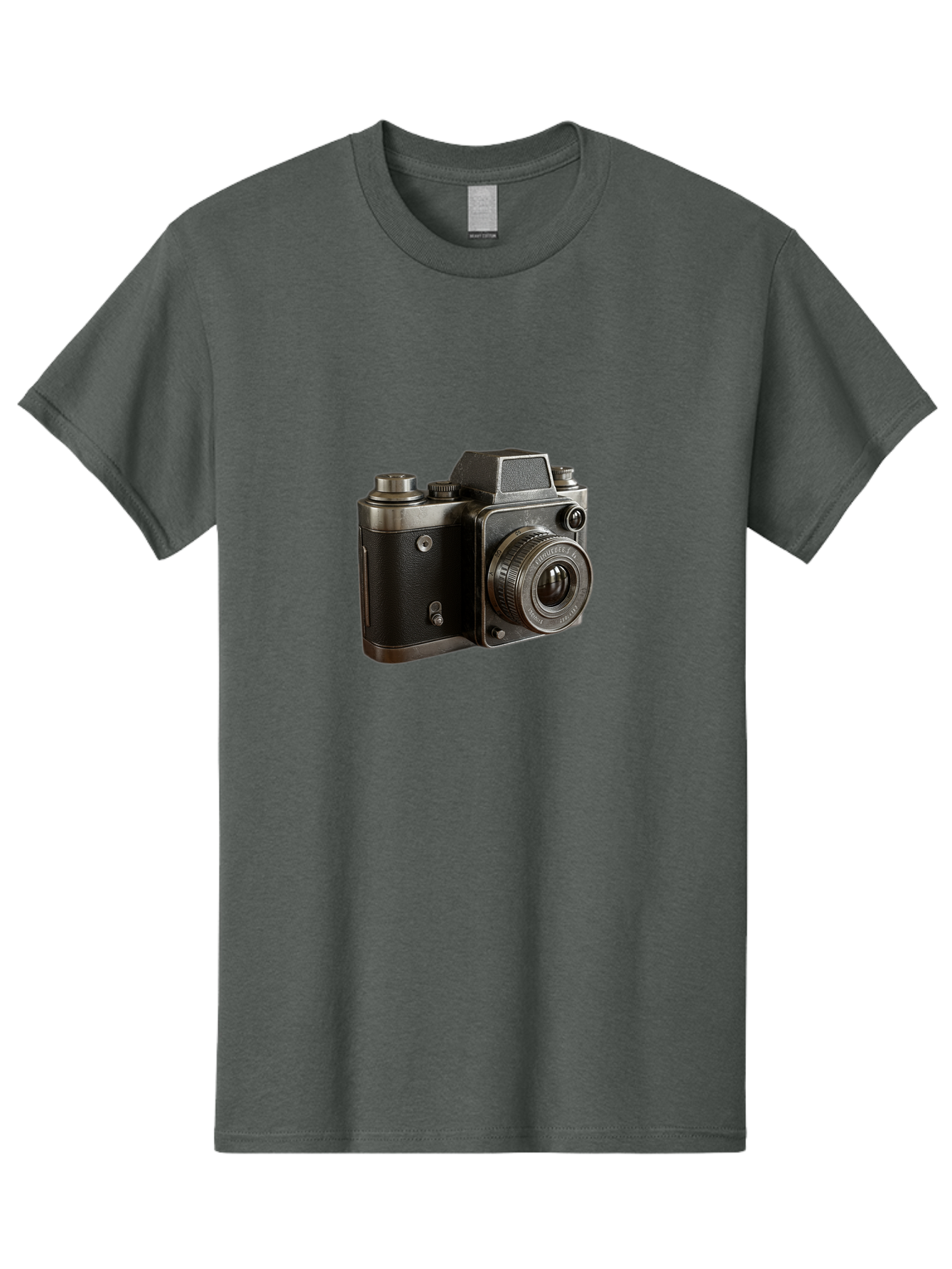 Old-Camera Men'S Graphic Tee, 100% Cotton, Comfortable Casual Summer Wear, Machine Washable, Classic Camera, Vintage Photography, Retro Style, Analog Camera, Photography Equipment, Antique Camera, Nostalgic Feel, Film Camera Bae571