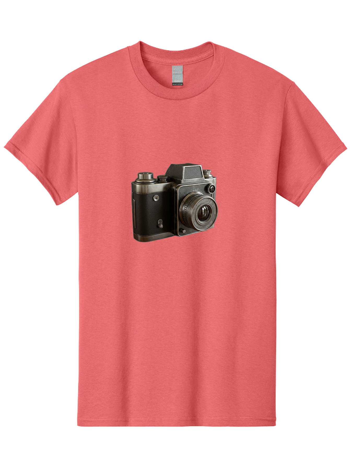 Old-Camera Men'S Graphic Tee, 100% Cotton, Comfortable Casual Summer Wear, Machine Washable, Classic Camera, Vintage Photography, Retro Style, Analog Camera, Photography Equipment, Antique Camera, Nostalgic Feel, Film Camera Bae571