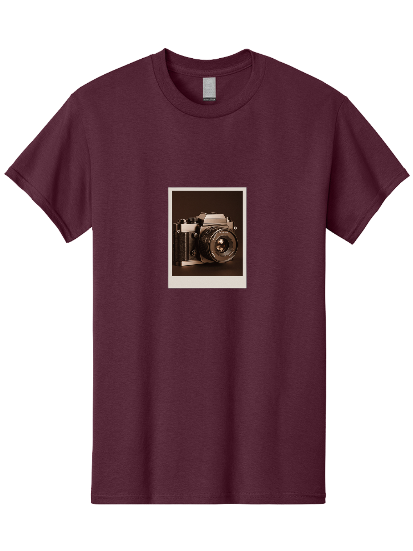 Polaroid-Camera-2 Men'S Graphic Tee, 100% Cotton, Comfortable Casual Summer Wear, Machine Washable, Vintage Camera, Polaroid Photo, Retro Style, Instant Camera, Classic Photography, Nostalgic, Film Camera, Photography Equipment Bae682