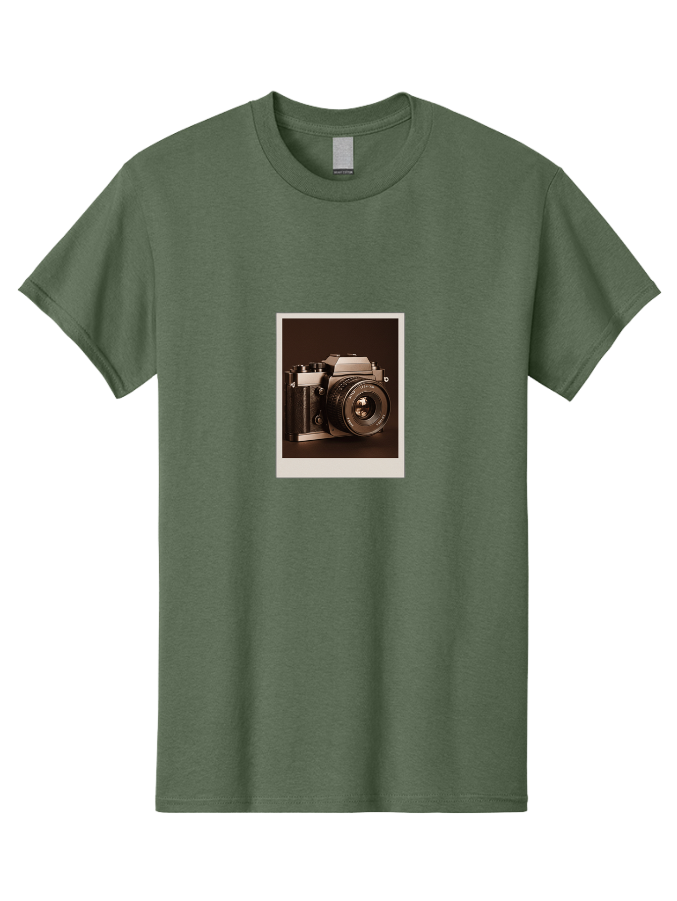 Polaroid-Camera-2 Men'S Graphic Tee, 100% Cotton, Comfortable Casual Summer Wear, Machine Washable, Vintage Camera, Polaroid Photo, Retro Style, Instant Camera, Classic Photography, Nostalgic, Film Camera, Photography Equipment Bae682