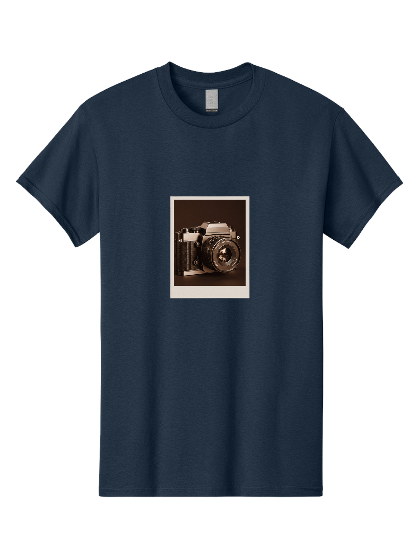 Polaroid-Camera-2 Men'S Graphic Tee, 100% Cotton, Comfortable Casual Summer Wear, Machine Washable, Vintage Camera, Polaroid Photo, Retro Style, Instant Camera, Classic Photography, Nostalgic, Film Camera, Photography Equipment Bae682