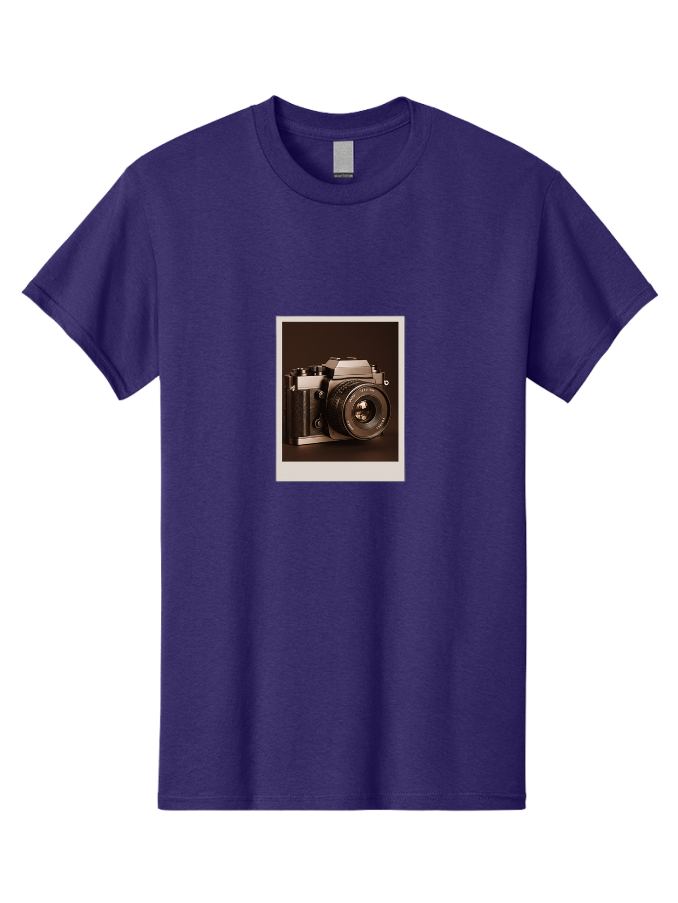 Polaroid-Camera-2 Men'S Graphic Tee, 100% Cotton, Comfortable Casual Summer Wear, Machine Washable, Vintage Camera, Polaroid Photo, Retro Style, Instant Camera, Classic Photography, Nostalgic, Film Camera, Photography Equipment Bae682