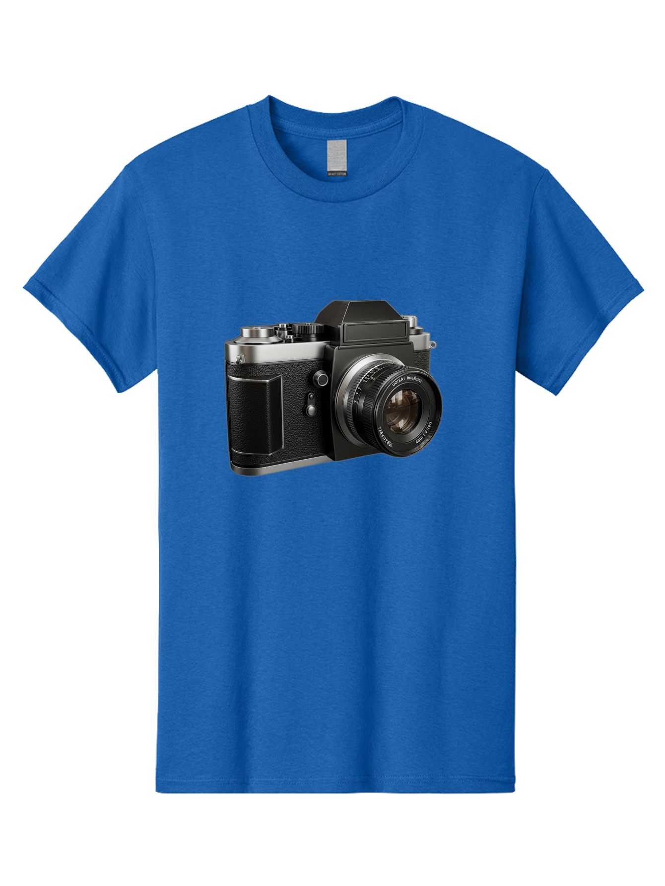 Praktica Men'S Graphic Tee, 100% Cotton, Comfortable Casual Summer Wear, Machine Washable, Vintage Camera, Photography Equipment, Classic Design, Black Camera Body, Lens Details, Optical Viewfinder, Shutter Release, Photography Gear, Bae692
