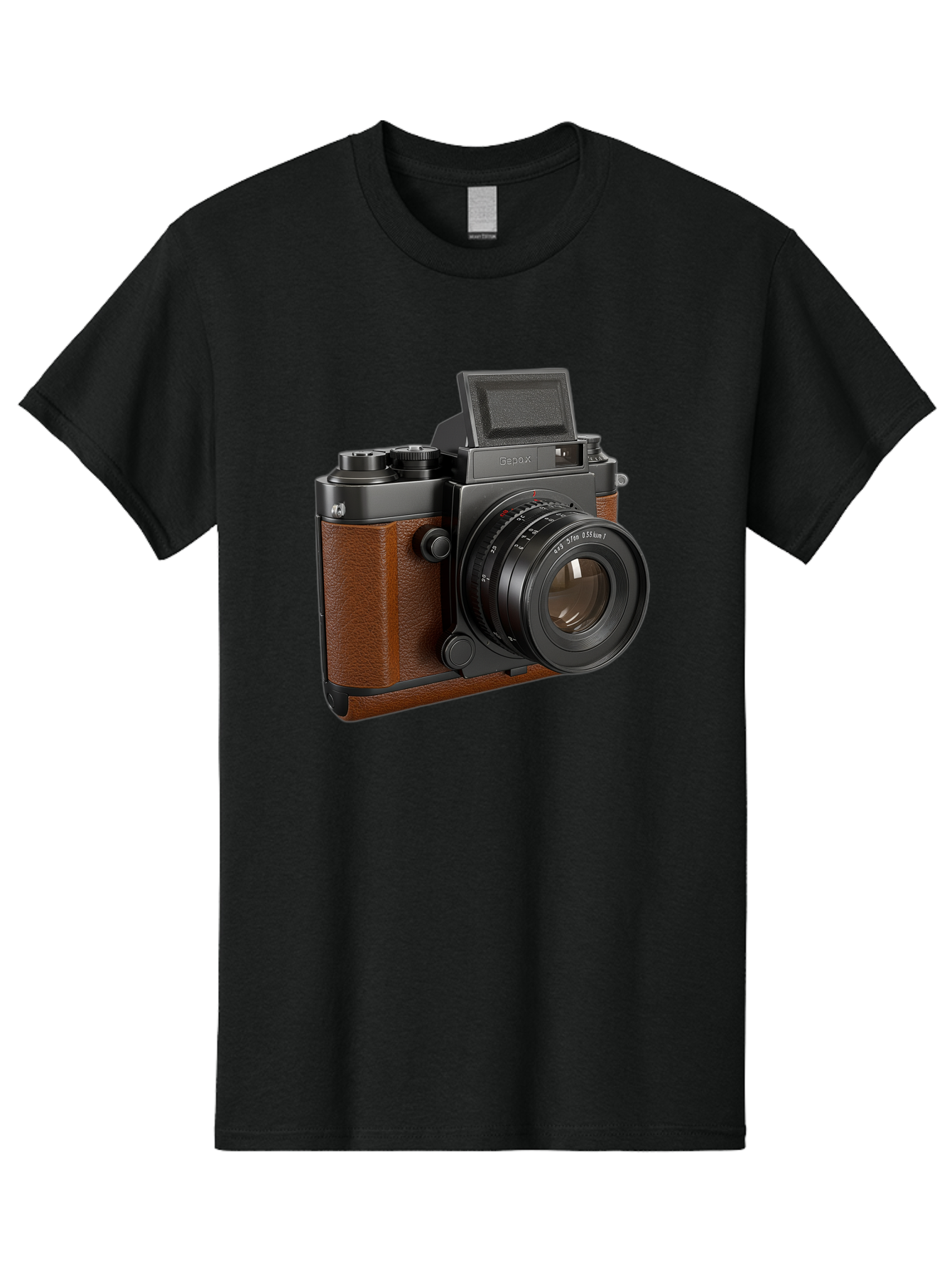 Tlr-Rx-Camera Men'S Graphic Tee, 100% Cotton, Comfortable Casual Summer Wear, Machine Washable, Vintage Camera, Fujifilm X100, Retro Style, Digital Camera, Photography Equipment, Camera Lens, Photographer Gear, Classic Design, Fujifilm Camera Bae802