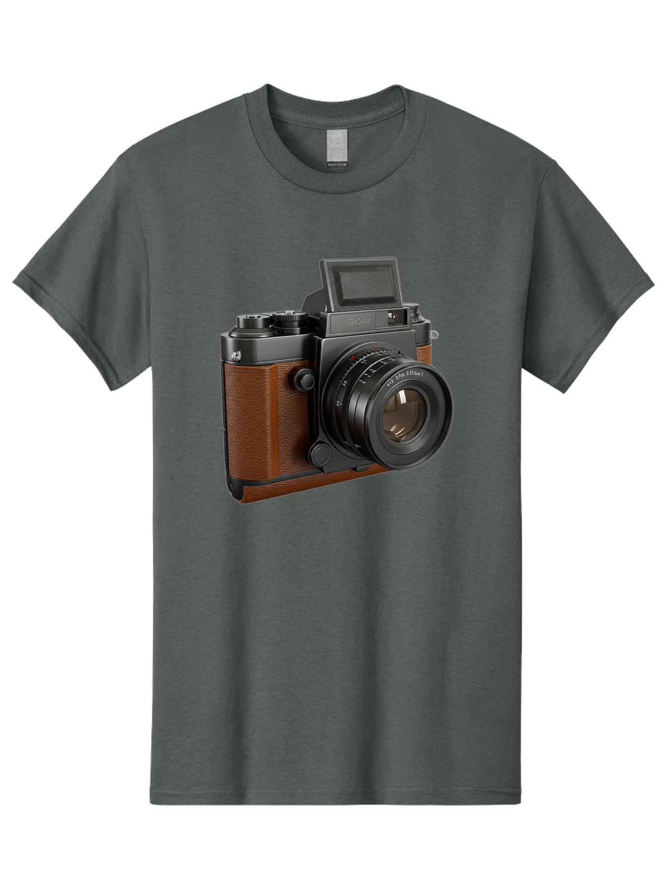Tlr-Rx-Camera Men'S Graphic Tee, 100% Cotton, Comfortable Casual Summer Wear, Machine Washable, Vintage Camera, Fujifilm X100, Retro Style, Digital Camera, Photography Equipment, Camera Lens, Photographer Gear, Classic Design, Fujifilm Camera Bae802