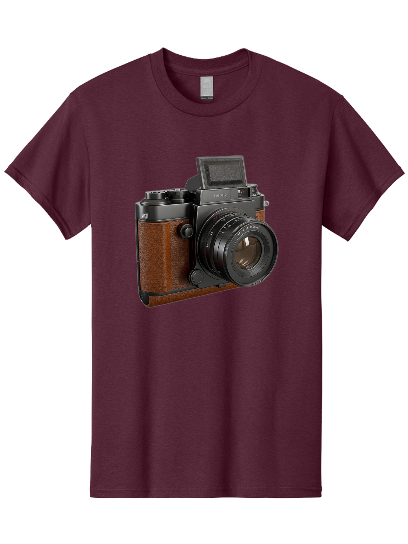 Tlr-Rx-Camera Men'S Graphic Tee, 100% Cotton, Comfortable Casual Summer Wear, Machine Washable, Vintage Camera, Fujifilm X100, Retro Style, Digital Camera, Photography Equipment, Camera Lens, Photographer Gear, Classic Design, Fujifilm Camera Bae802