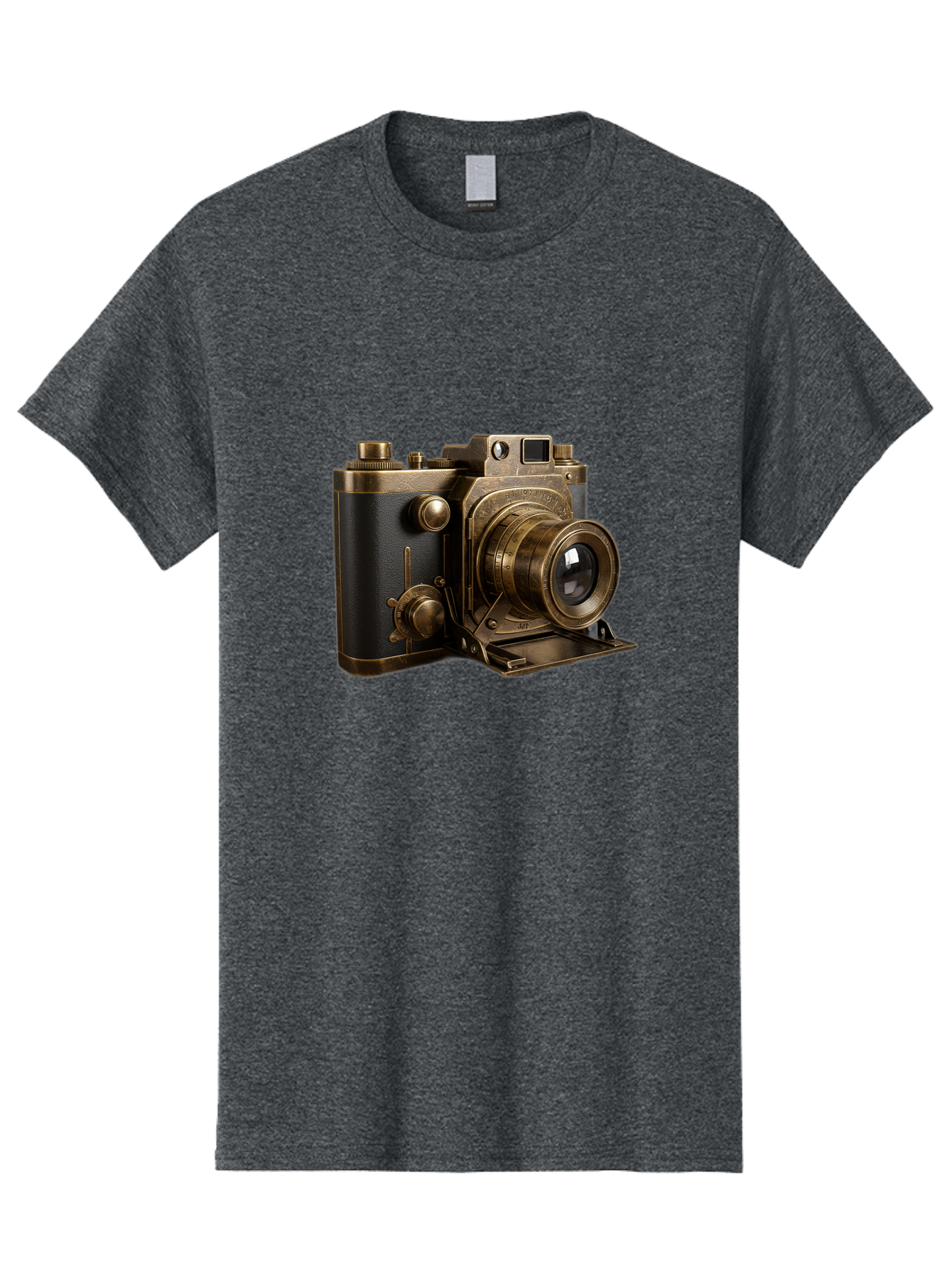 Vintage-Camera-3 Men'S Graphic Tee, 100% Cotton, Comfortable Casual Summer Wear, Machine Washable, Vintage Camera, Antique Photography, Retro Camera Design, Classic Accessories, Nostalgic Photography Equipment Bae807