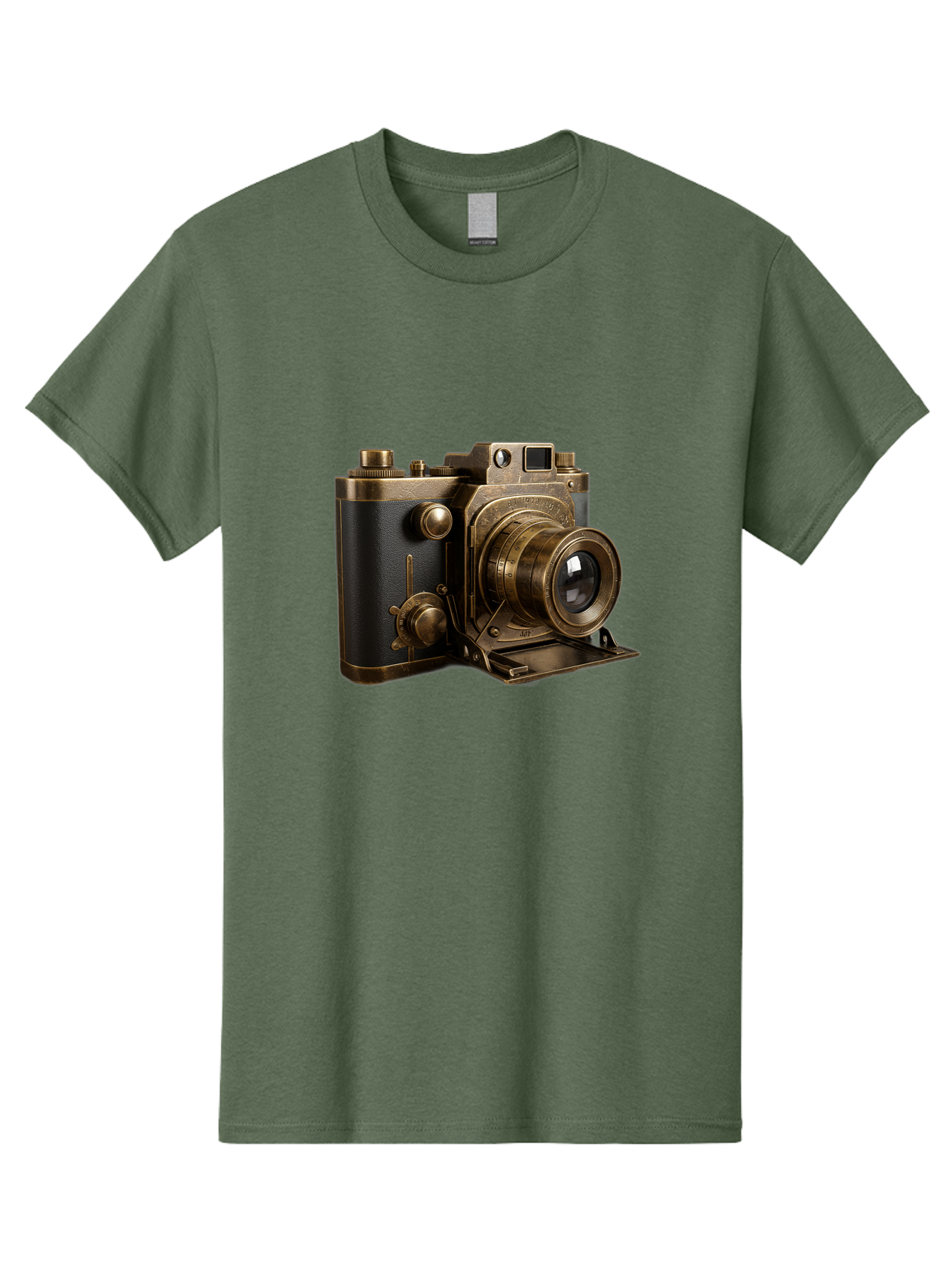 Vintage-Camera-3 Men'S Graphic Tee, 100% Cotton, Comfortable Casual Summer Wear, Machine Washable, Vintage Camera, Antique Photography, Retro Camera Design, Classic Accessories, Nostalgic Photography Equipment Bae807