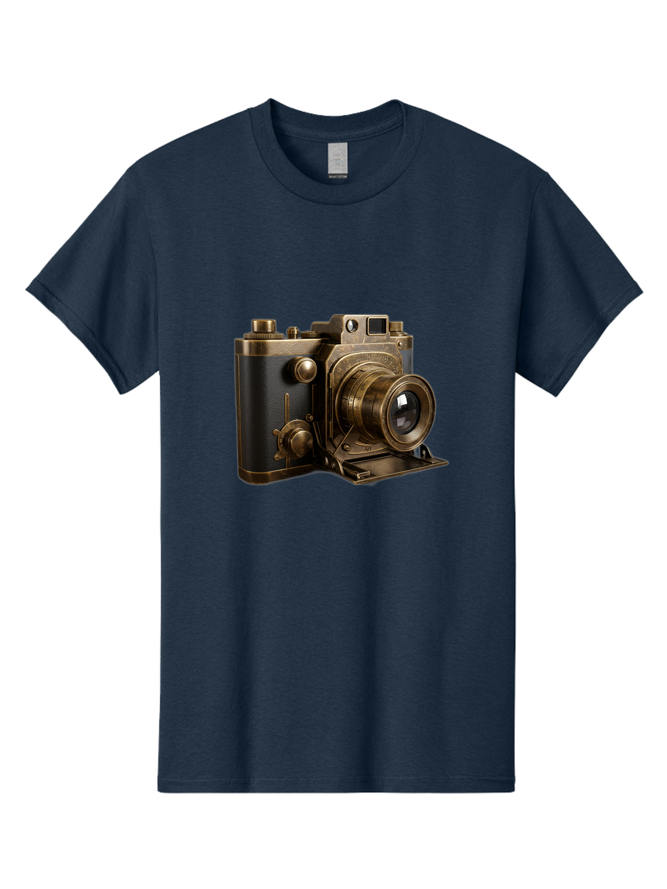 Vintage-Camera-3 Men'S Graphic Tee, 100% Cotton, Comfortable Casual Summer Wear, Machine Washable, Vintage Camera, Antique Photography, Retro Camera Design, Classic Accessories, Nostalgic Photography Equipment Bae807