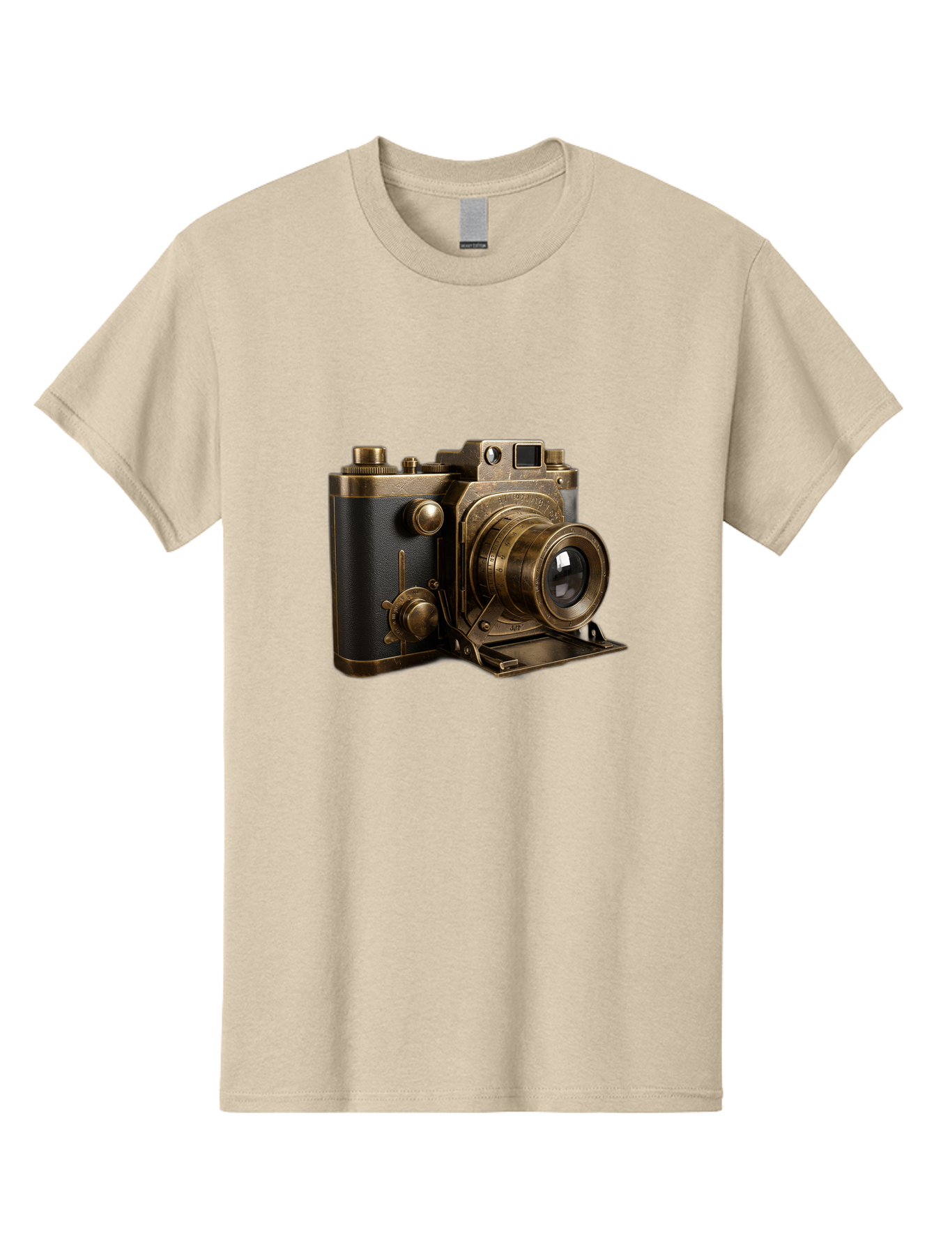 Vintage-Camera-3 Men'S Graphic Tee, 100% Cotton, Comfortable Casual Summer Wear, Machine Washable, Vintage Camera, Antique Photography, Retro Camera Design, Classic Accessories, Nostalgic Photography Equipment Bae807
